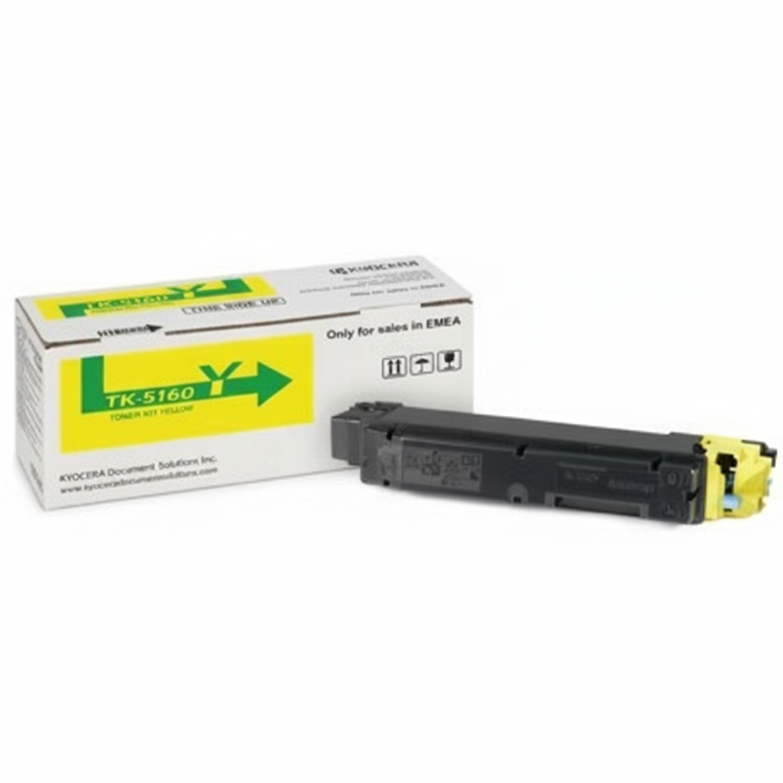 Original OEM Toner Kyocera TK-5160Y (1T02NTANL0) (Yellow)
