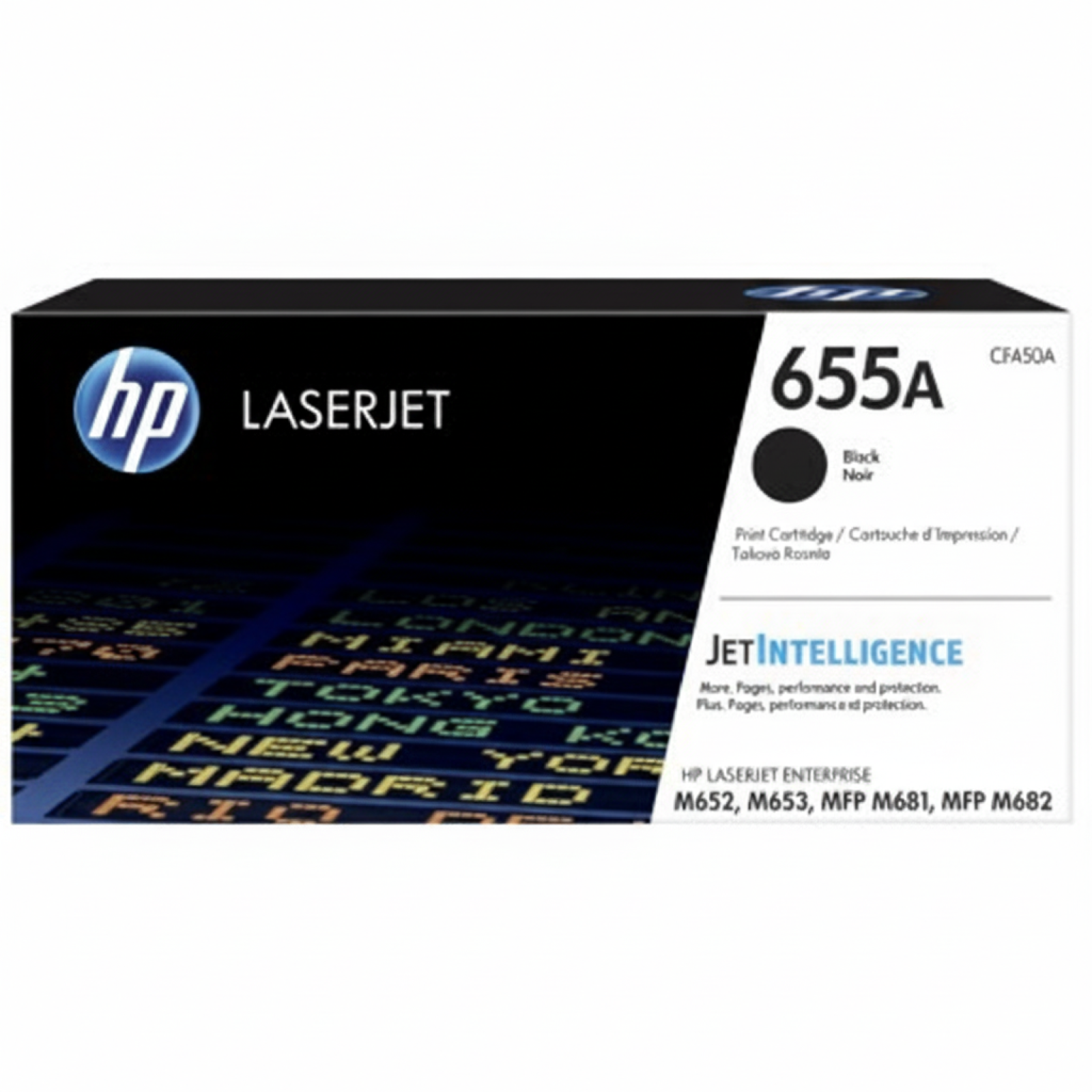 Original OEM Toner HP 655A (CF450A) (Black)
