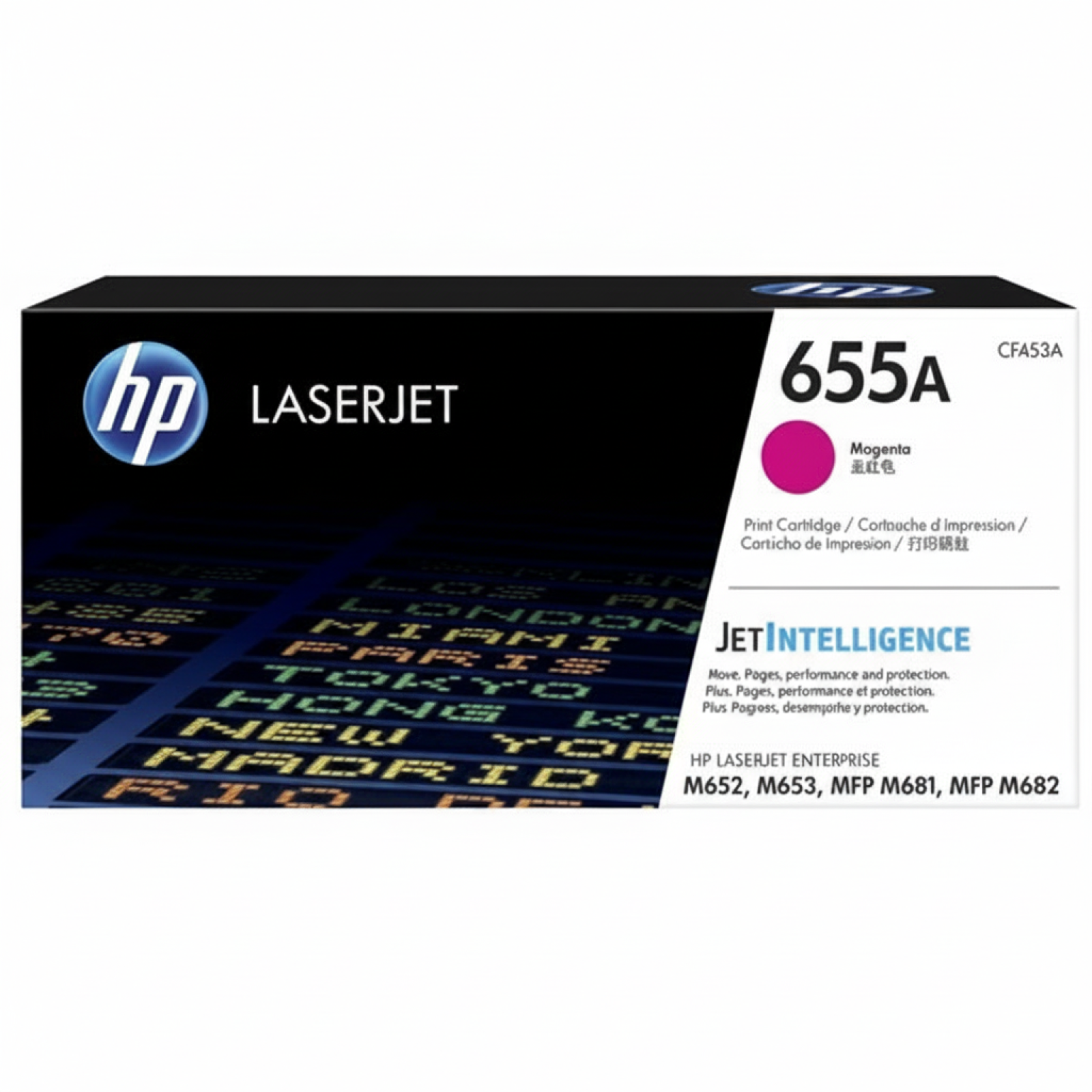 Original OEM Toner HP 655A (CF453A) (Magenta)
