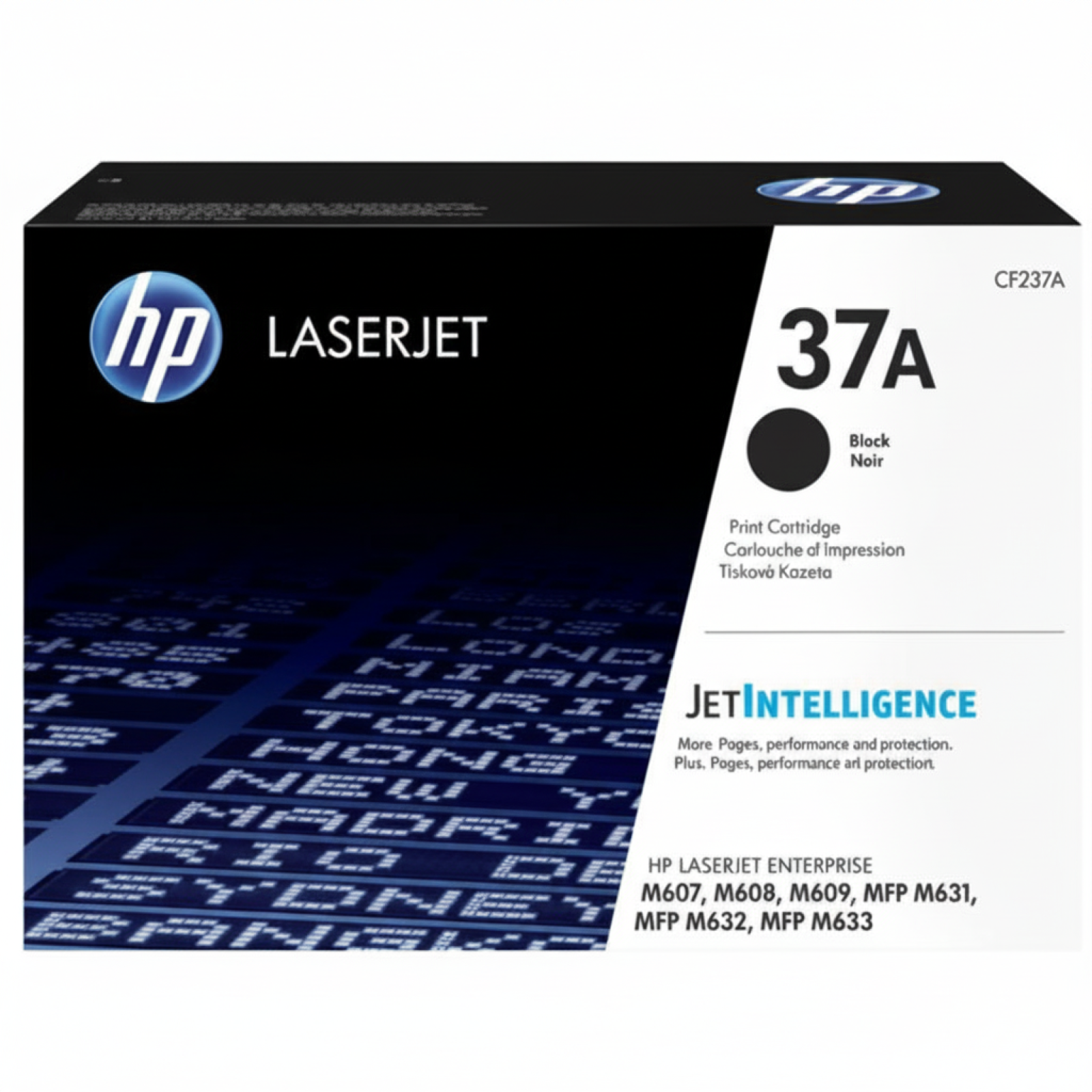 Original OEM Toner HP 37A (CF237A) (Black)