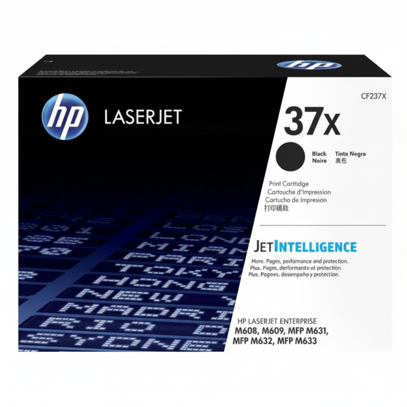 Original OEM Toner HP 37X (CF237X) (Black)
