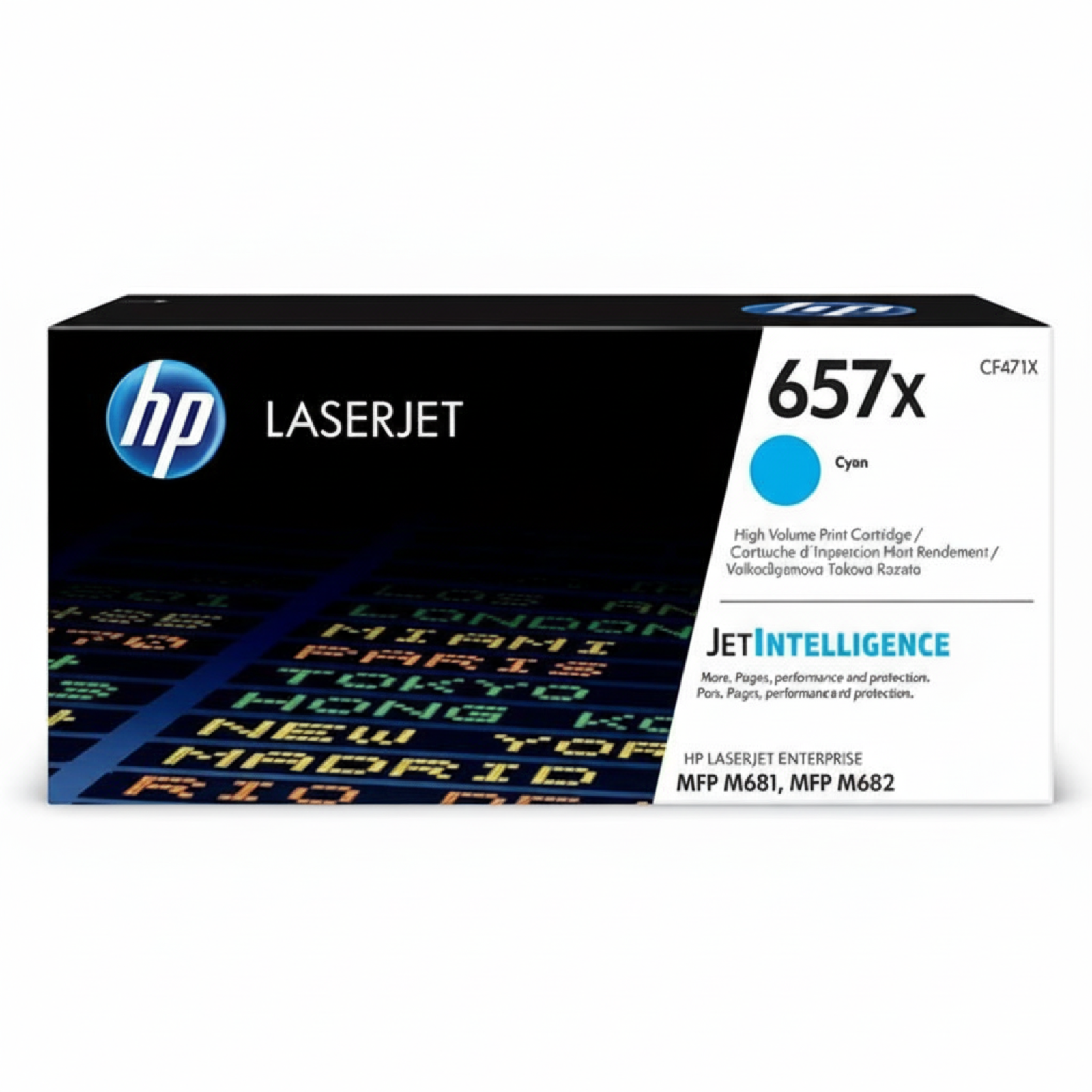 Original OEM Toner HP 657X (CF471X) (Cyan)