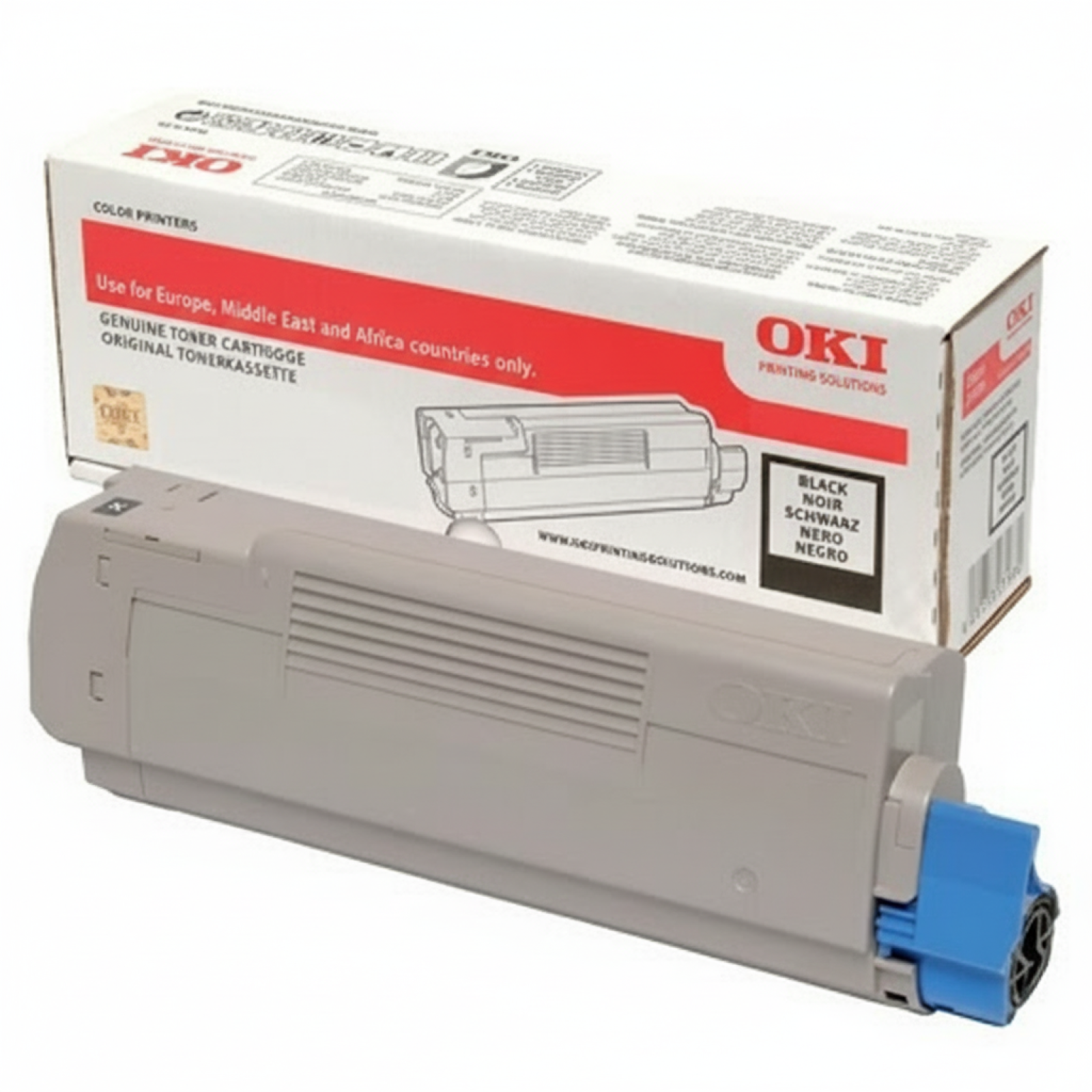 Original OEM Toner Oki C612 (46507508) (Black)