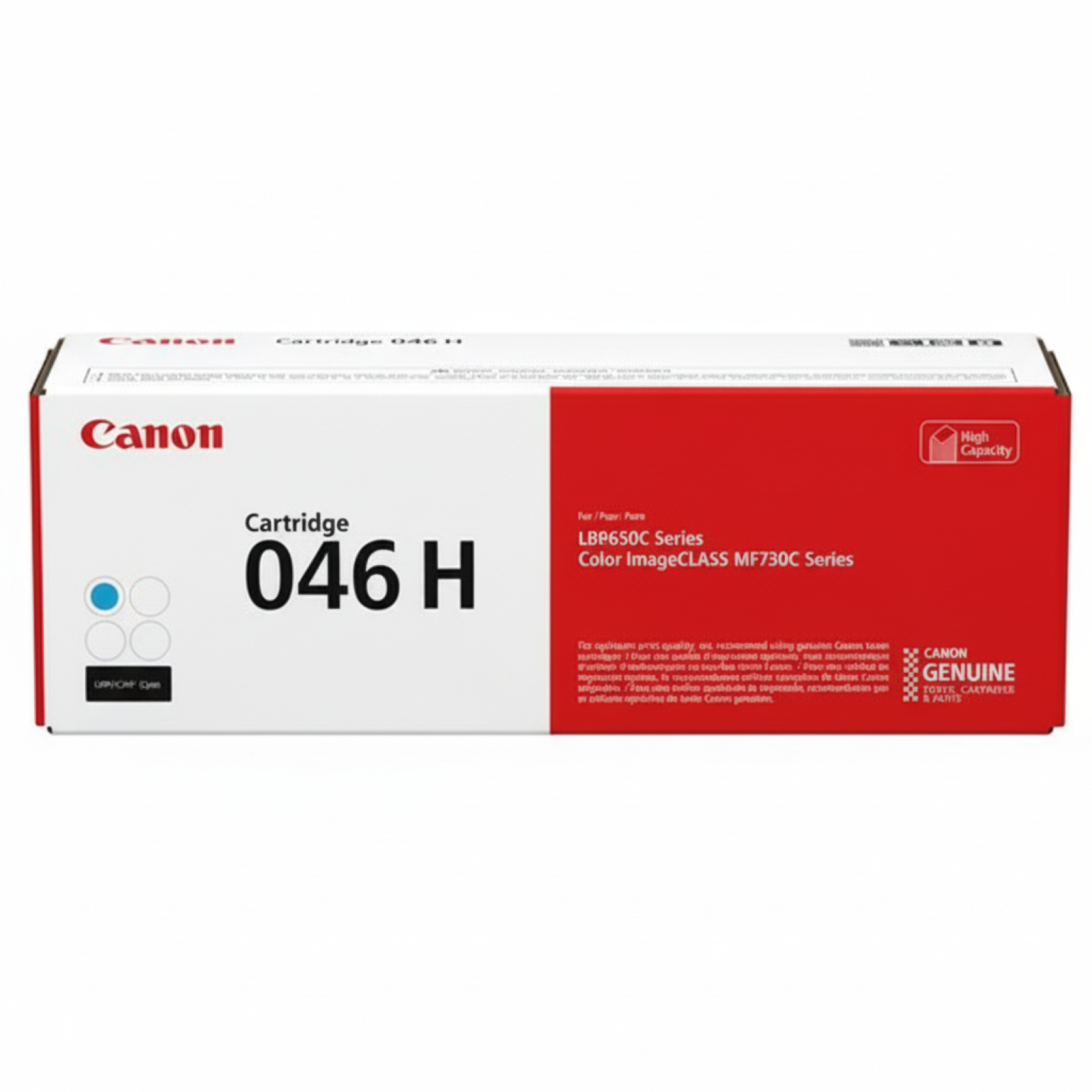 Original OEM Toner Canon 046H (1253C002) (Cyan)