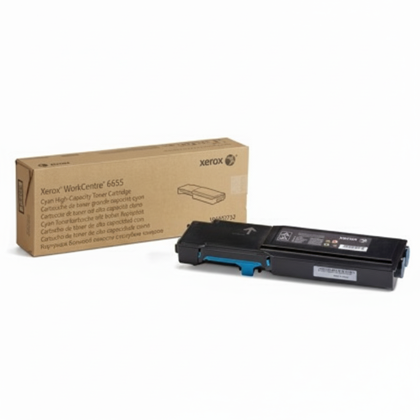 Original OEM Toner Xerox 6655 (106R02752) (Cyan)