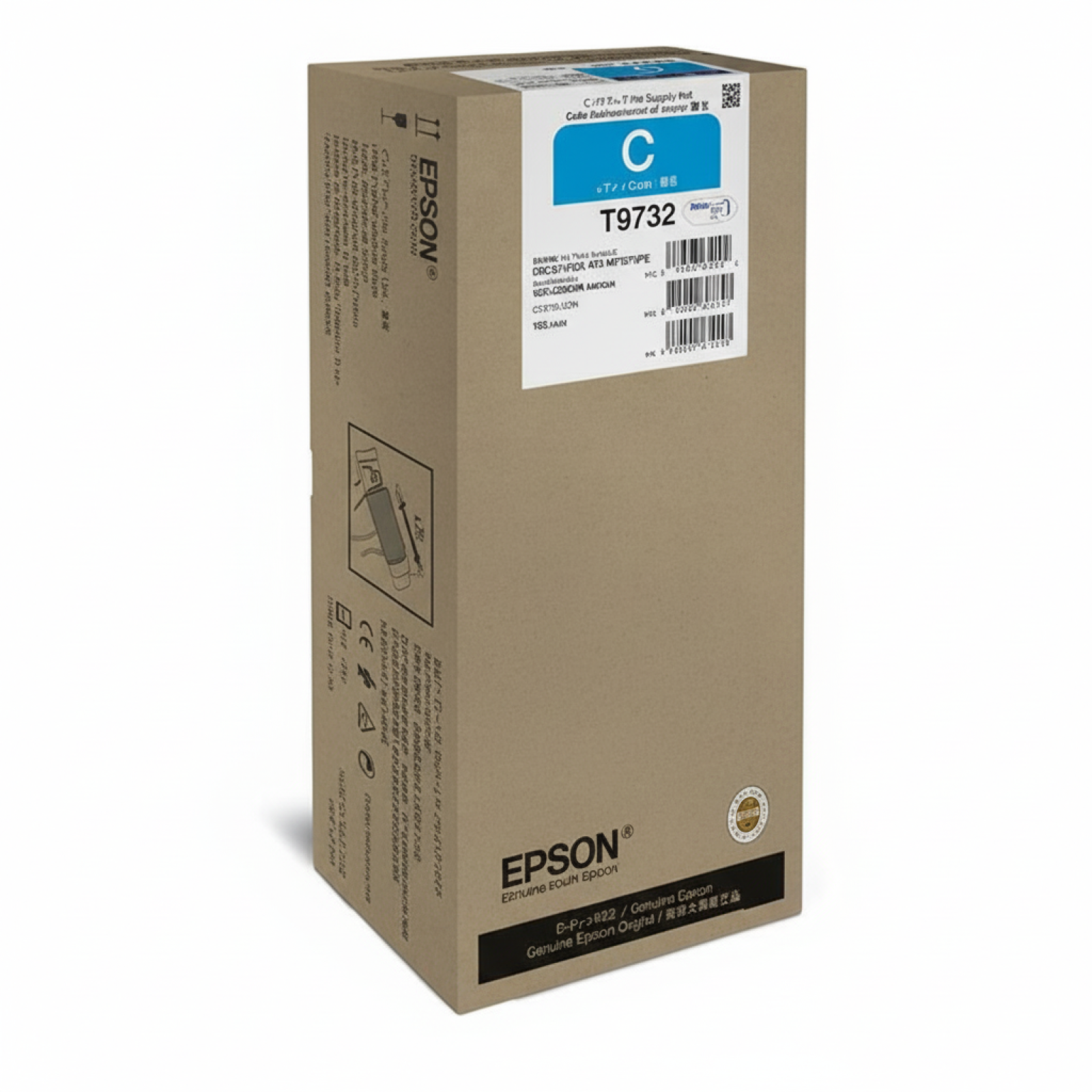 Original OEM Ink Cartridge Epson T9732 (C13T973200) (Cyan)