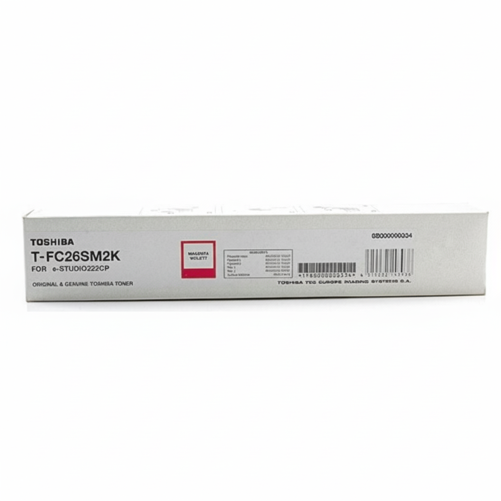 Original OEM Toner Toshiba TFC26SM2K (6B000000334) (Magenta)
