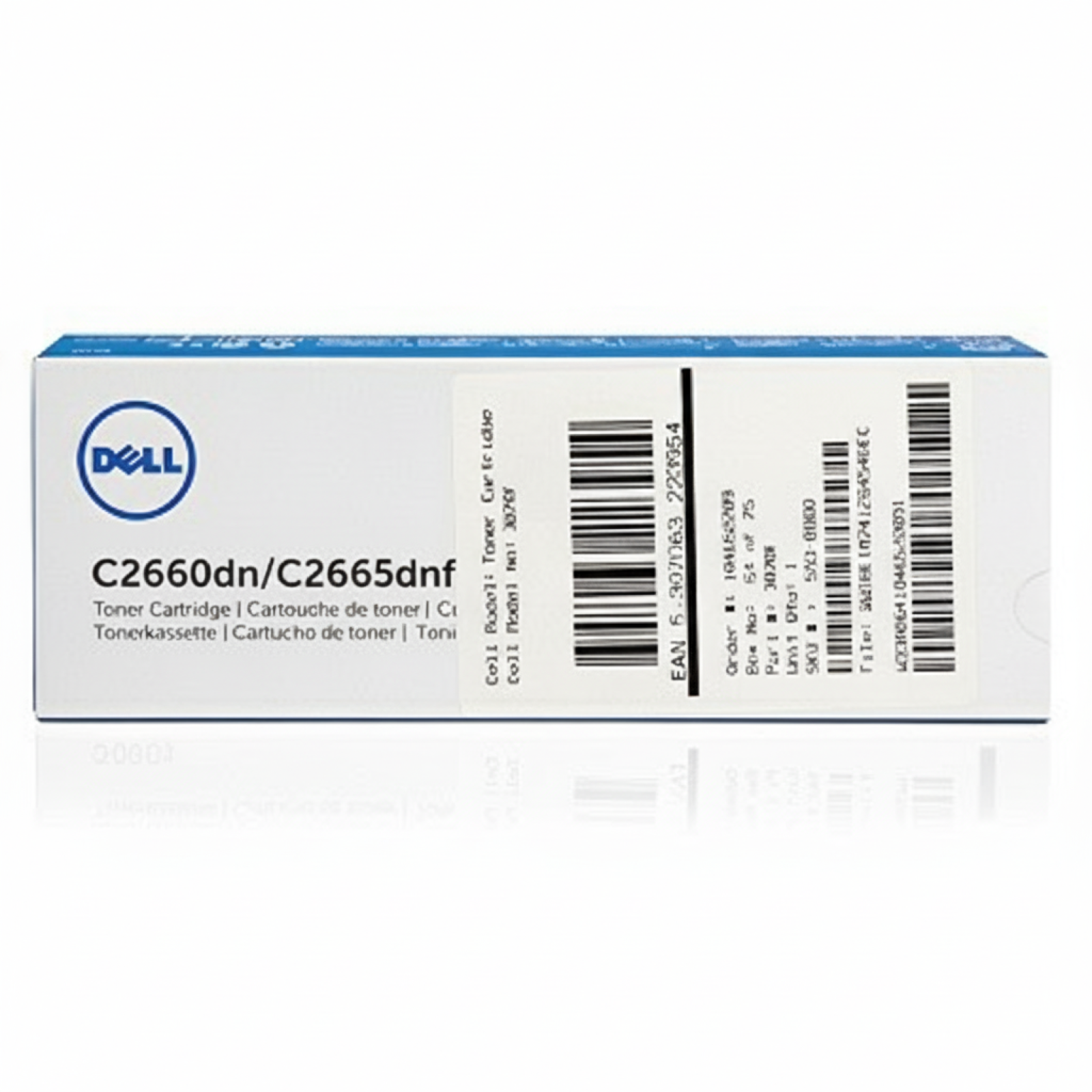 Original OEM Toner Dell C2660 2665 (593-BBBQ) (Black)