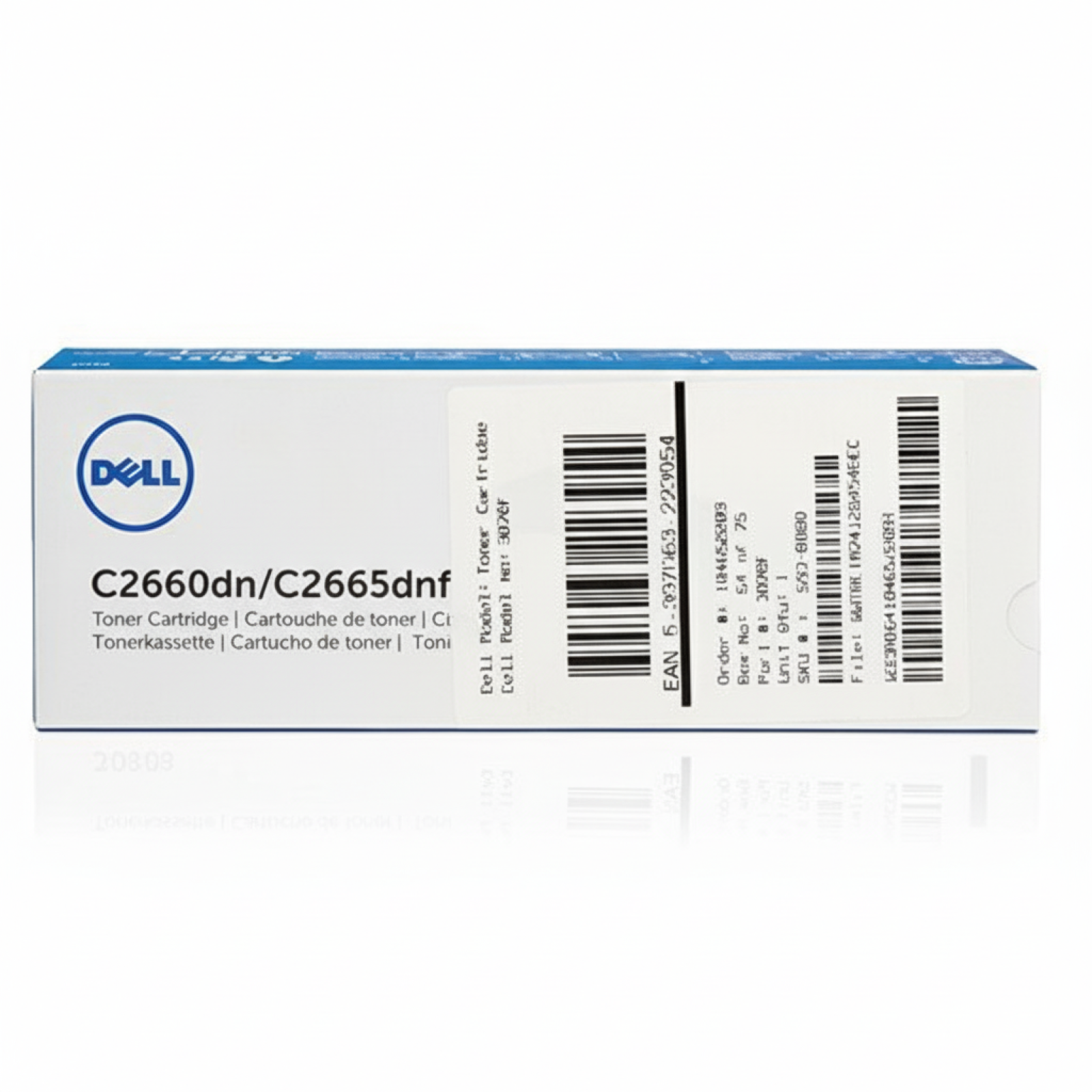 Original OEM Toner Dell C2660 2665 (593-BBBU) (Black)