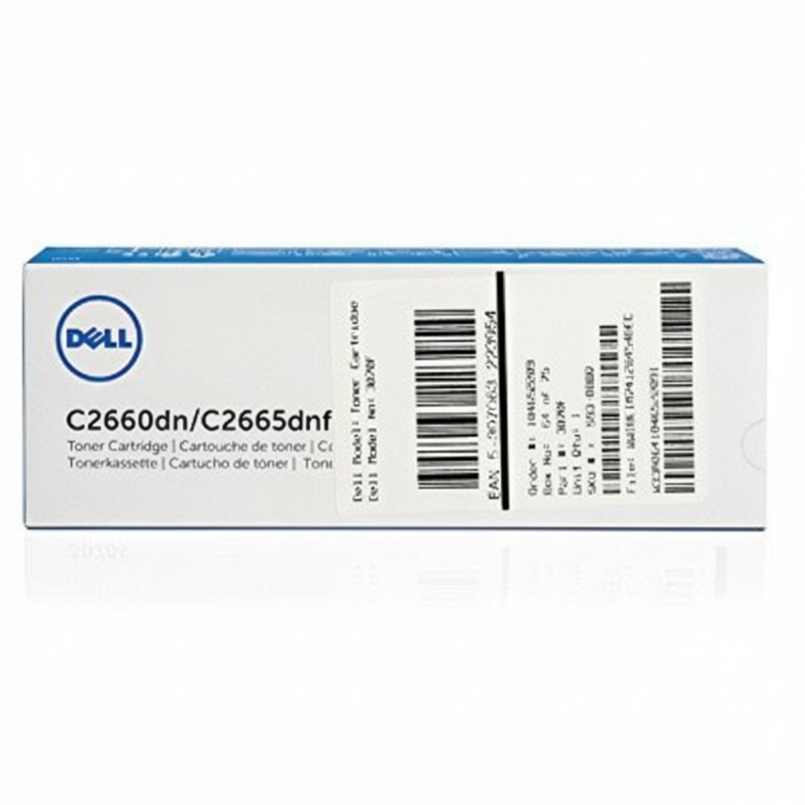 Original OEM Toner Dell C2660 2665 (593-BBBM) (Black)