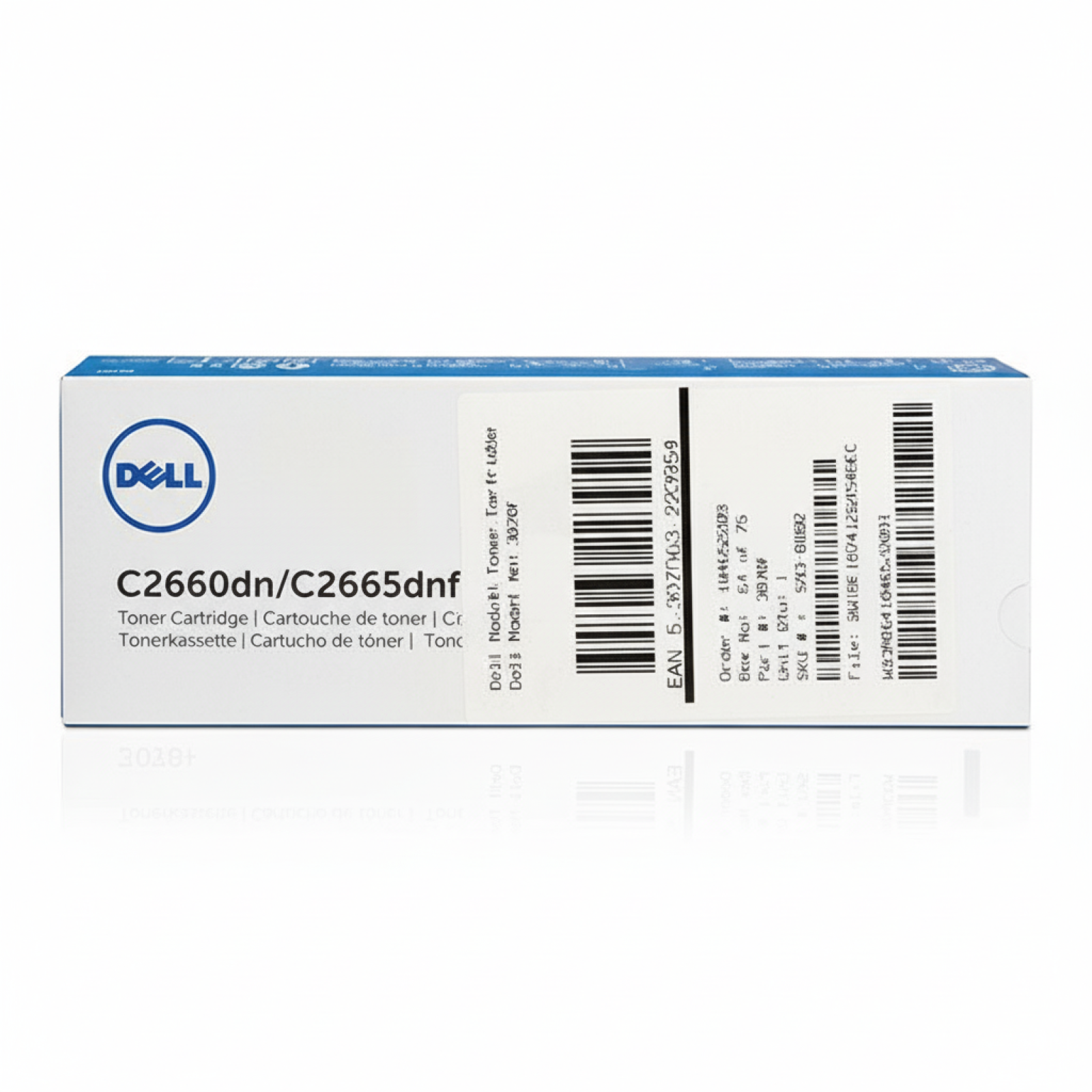 Original OEM Toner Dell C2660 2665 (593-BBBN) (Cyan)