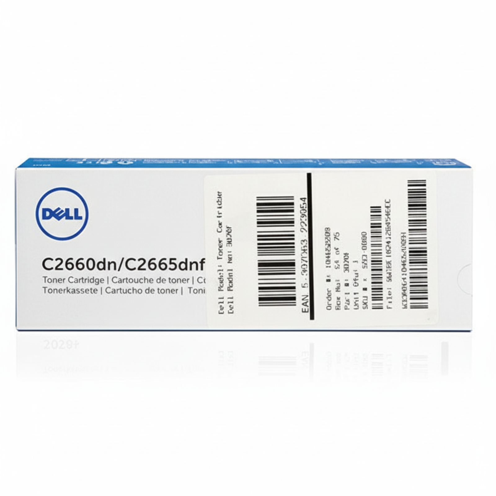 Original OEM Toner Dell C2660 2665 (593-BBBR) (Yellow)