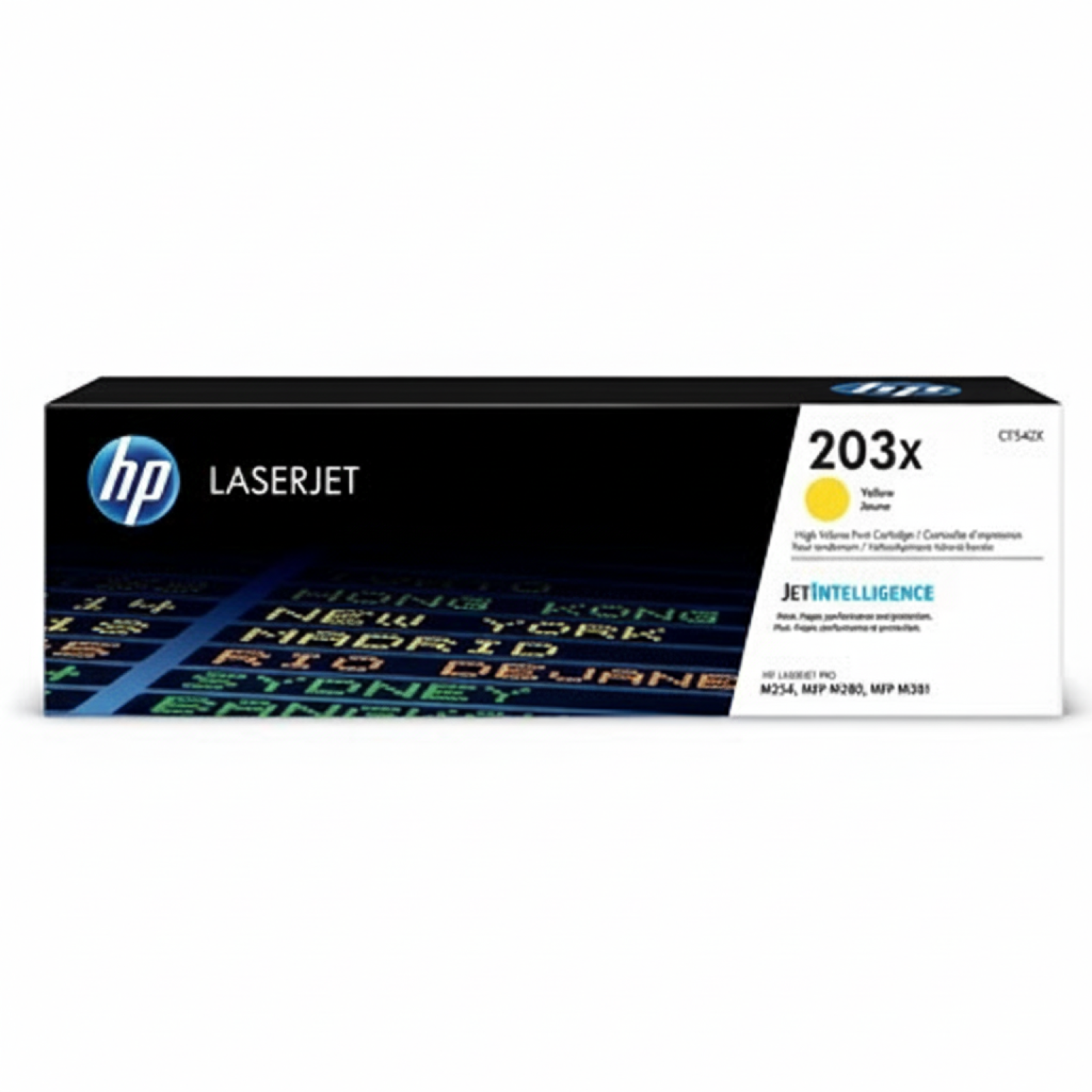 Original OEM Toner HP 203X (CF542X) (Yellow)