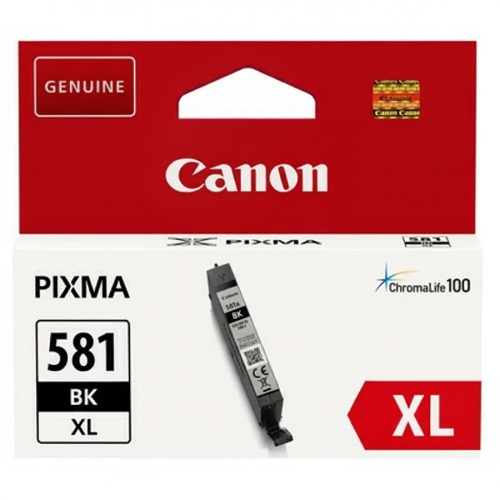 Original OEM Ink Cartridge Canon CLI-581 XL BK (2052C001) (Black Photo)