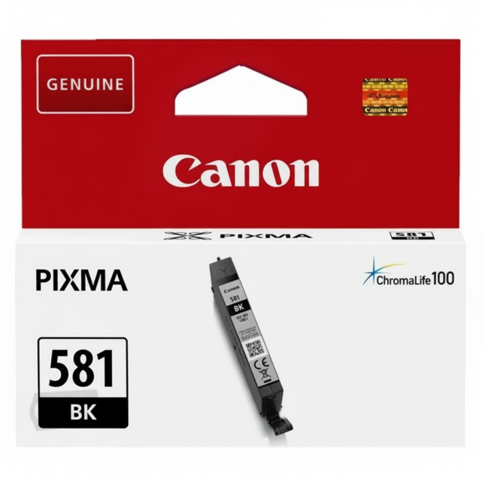 Original OEM Ink Cartridge Canon CLI-581 BK (2106C001) (Black Photo)