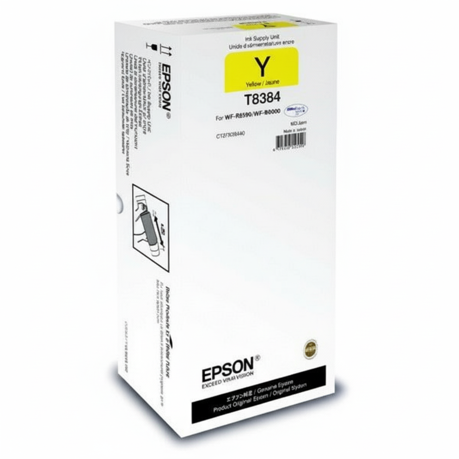 Original OEM Ink Cartridge Epson T8384 (C13T838440) (Yellow)