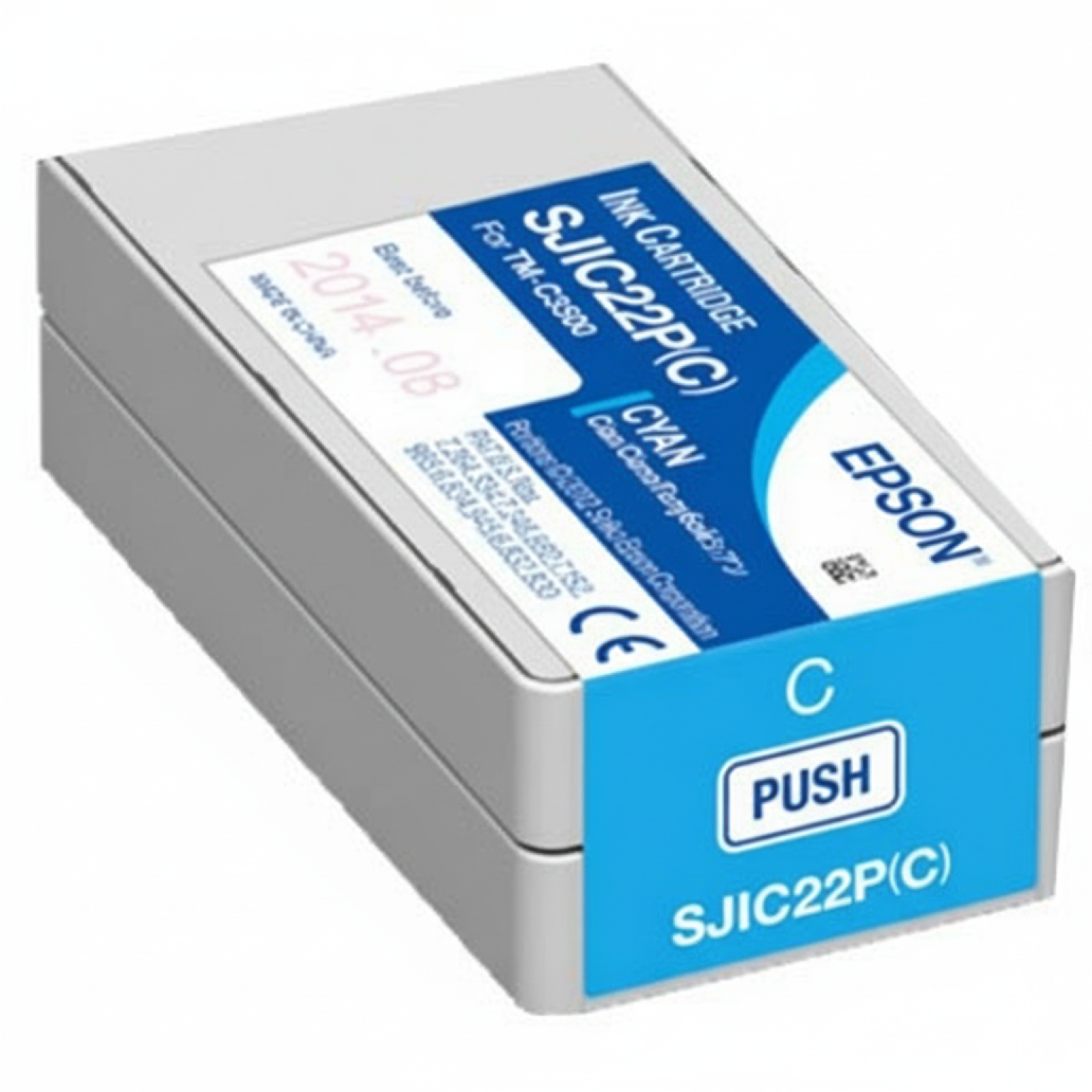 Original OEM Ink Cartridge Epson SJIC22P C (C33S020602) (Cyan)