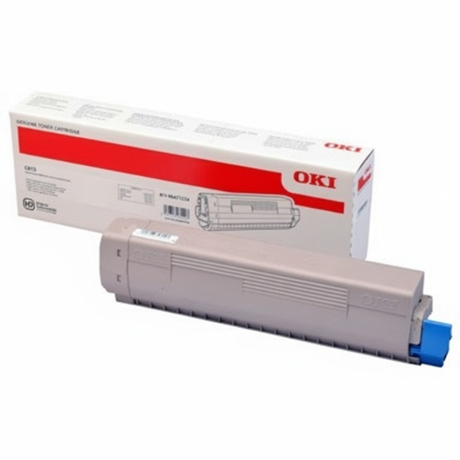 Original OEM Toner Oki C813 (46471115) (Cyan)