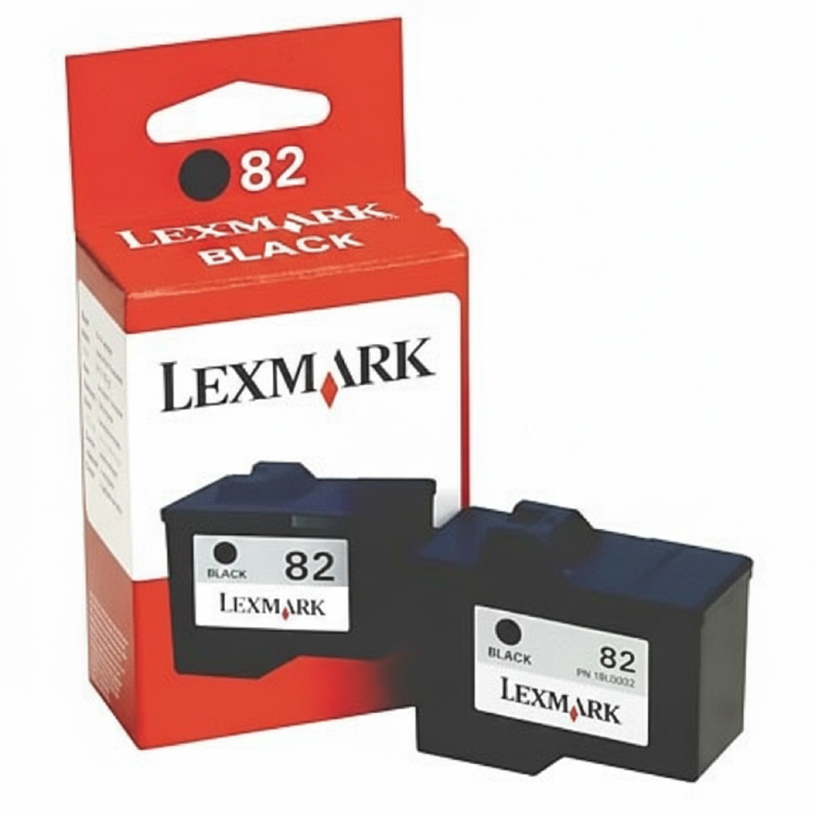 Original OEM Ink Cartridge Lexmark 82 (18L0032) (Black)