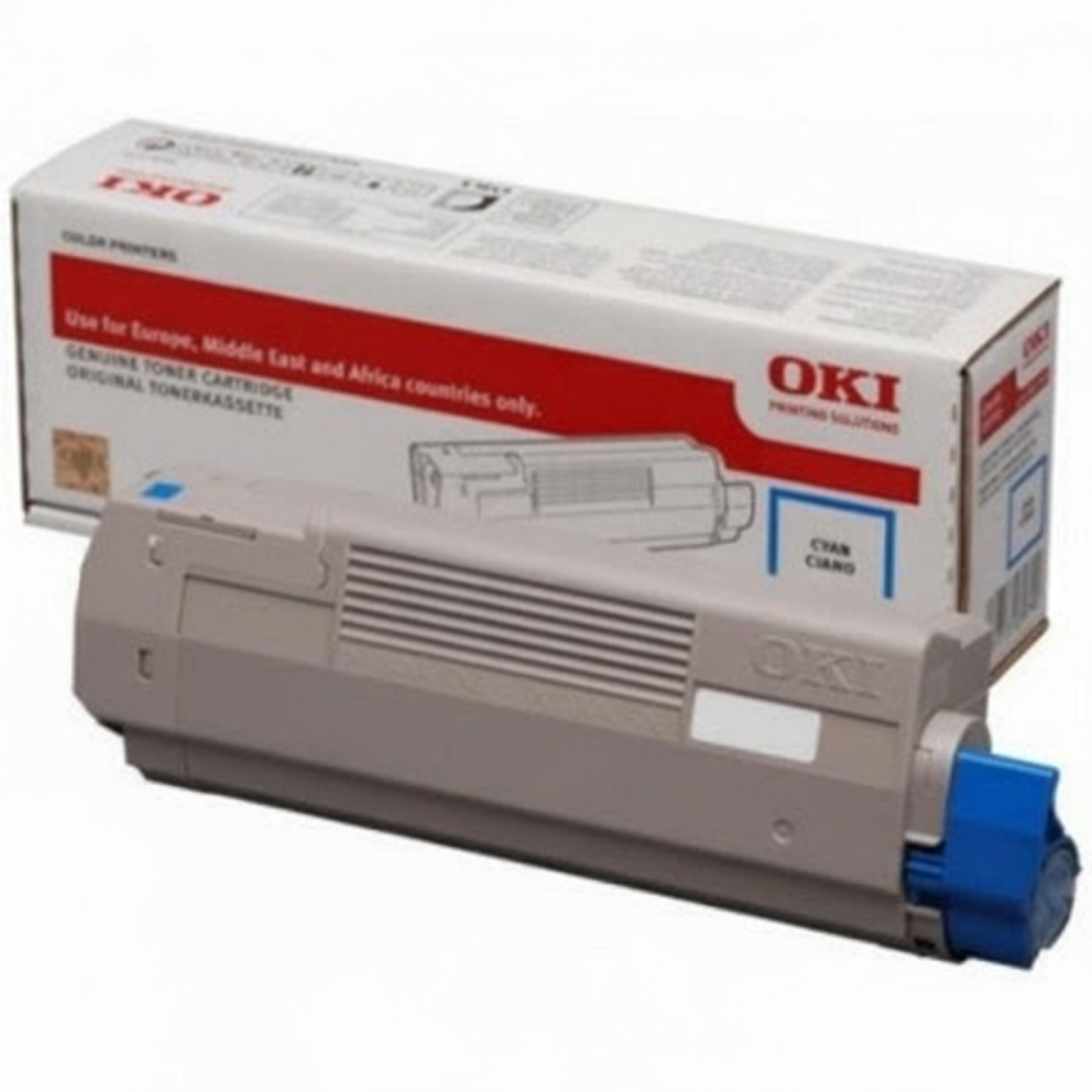 Original OEM Toner Oki C833 C843 10K (46443103) (Cyan)