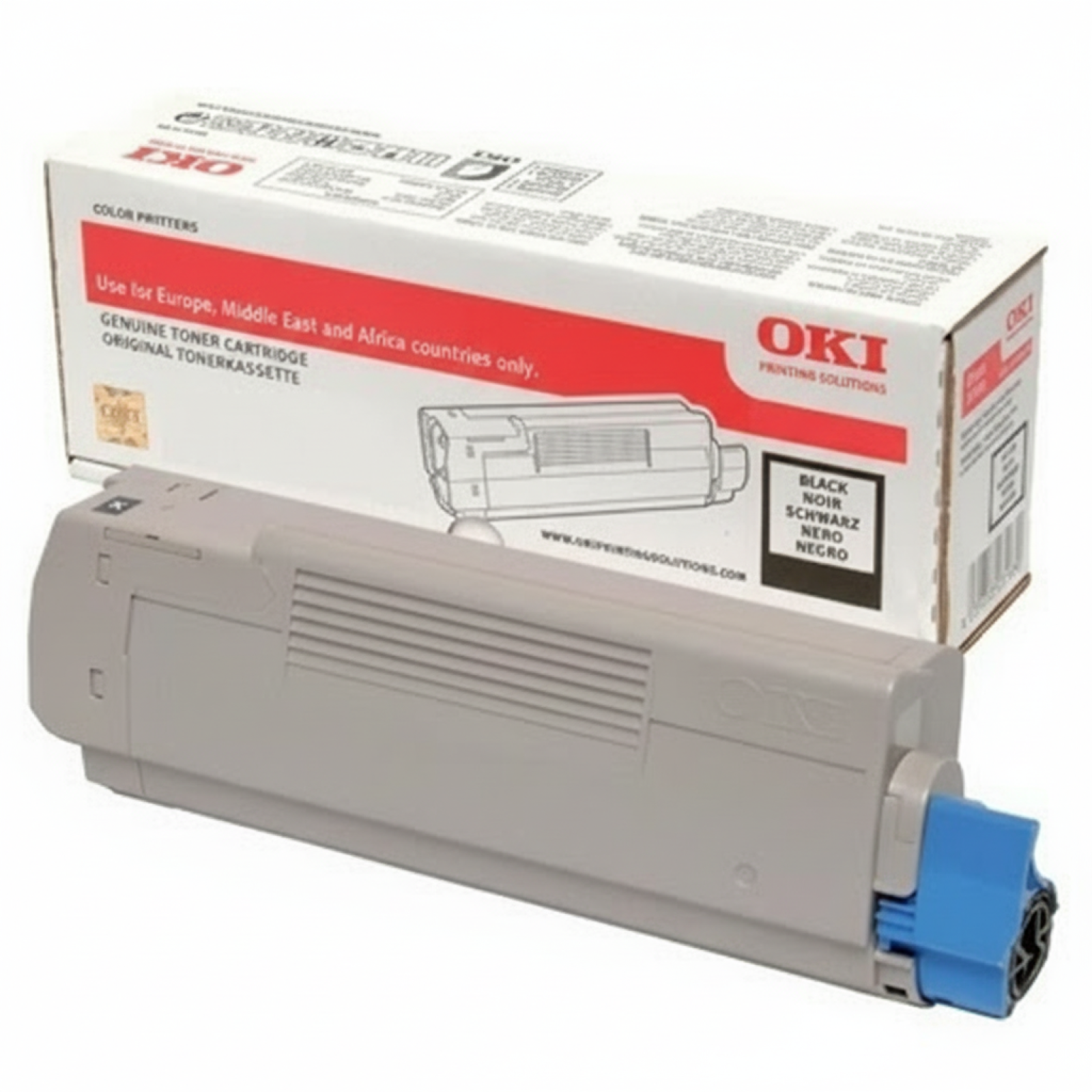 Original OEM Toner Oki C823 C833 C843 7K (46471104) (Black)