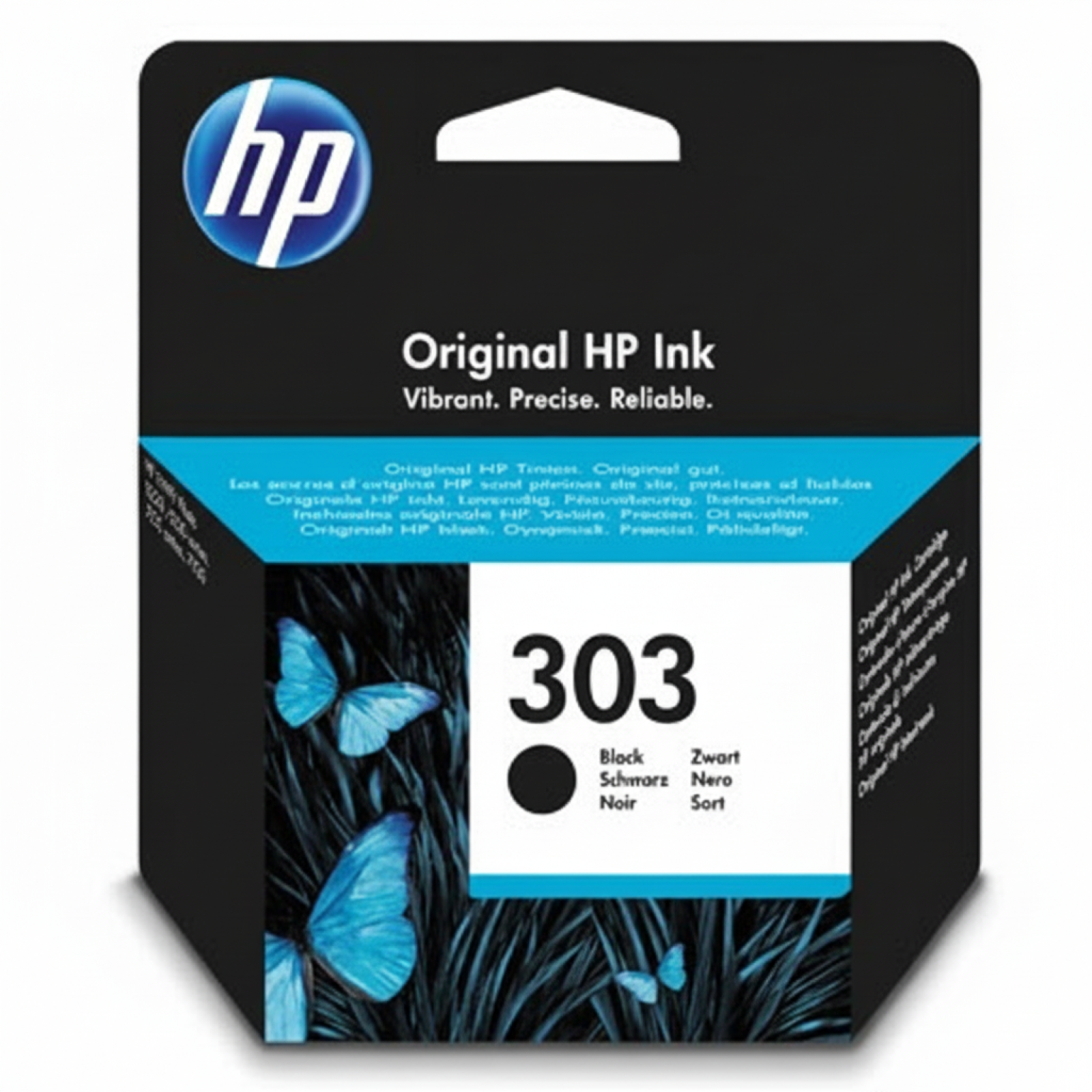 Original OEM Ink Cartridge HP 303 (T6N02AE) (Black)