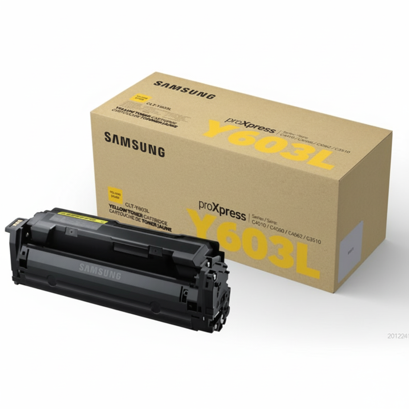 Original OEM Toner Samsung CLT-Y603L (SU557A) (Yellow)