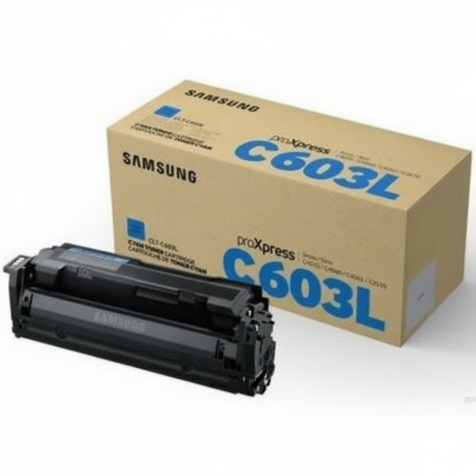 Original OEM Toner Samsung CLT-C603L (SU080A) (Cyan)