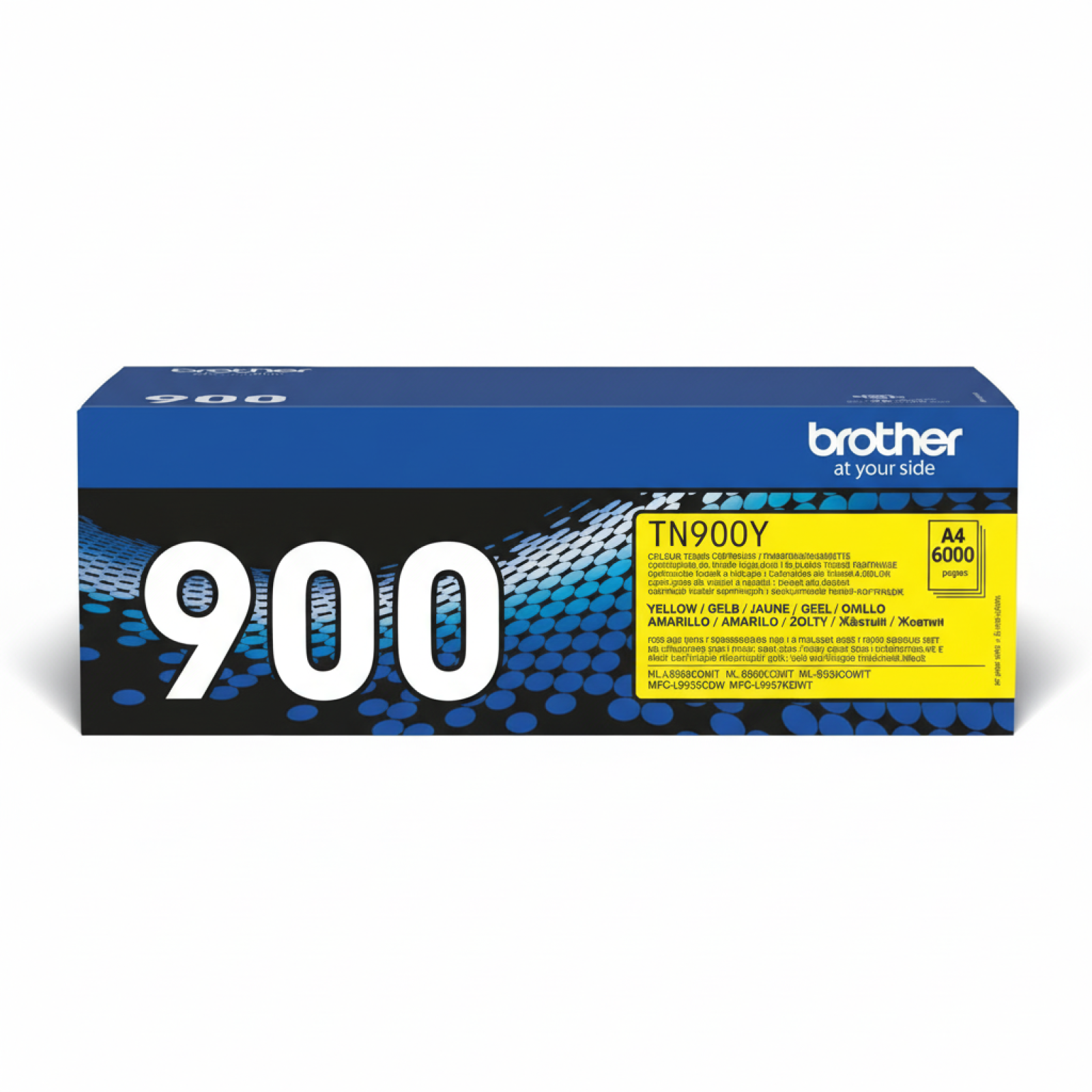 Original OEM Toner Brother TN-900Y (TN900Y) (Yellow)