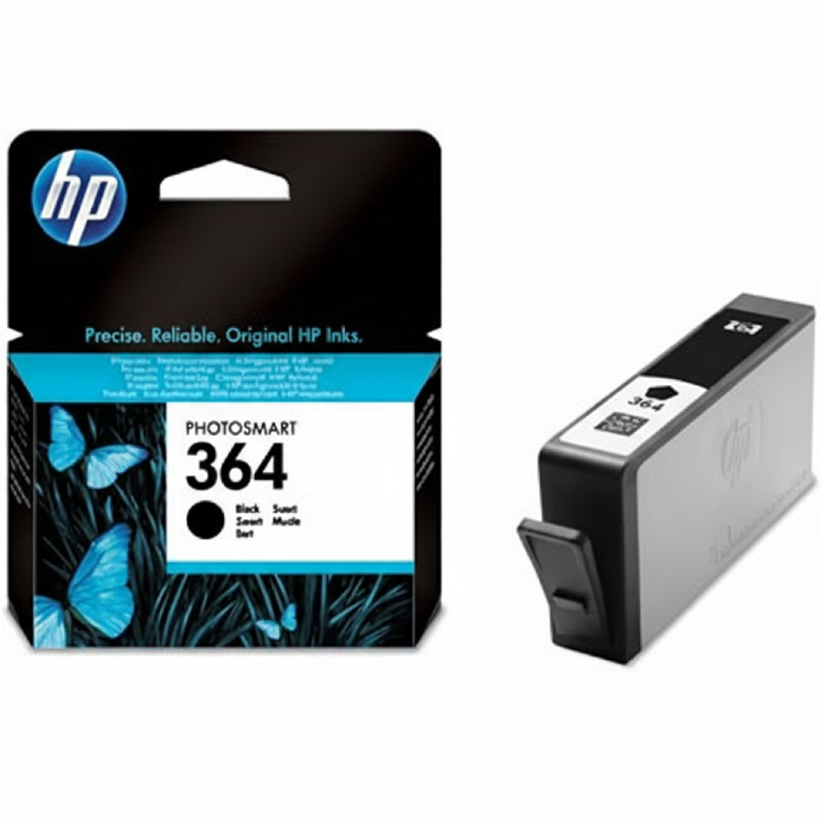 Original OEM Ink Cartridge HP 364 (CB316EE) (Black)