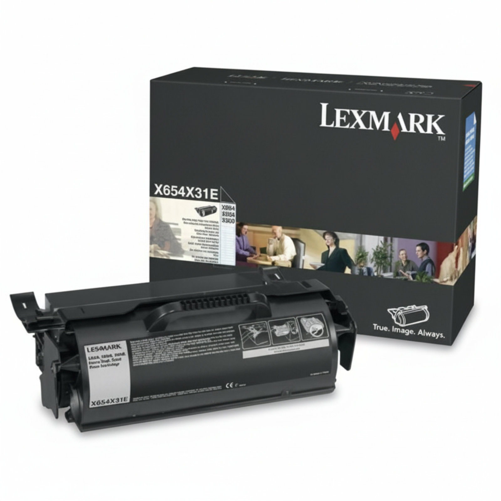 Original OEM Toner Lexmark X654 (X654X31E) (Black)