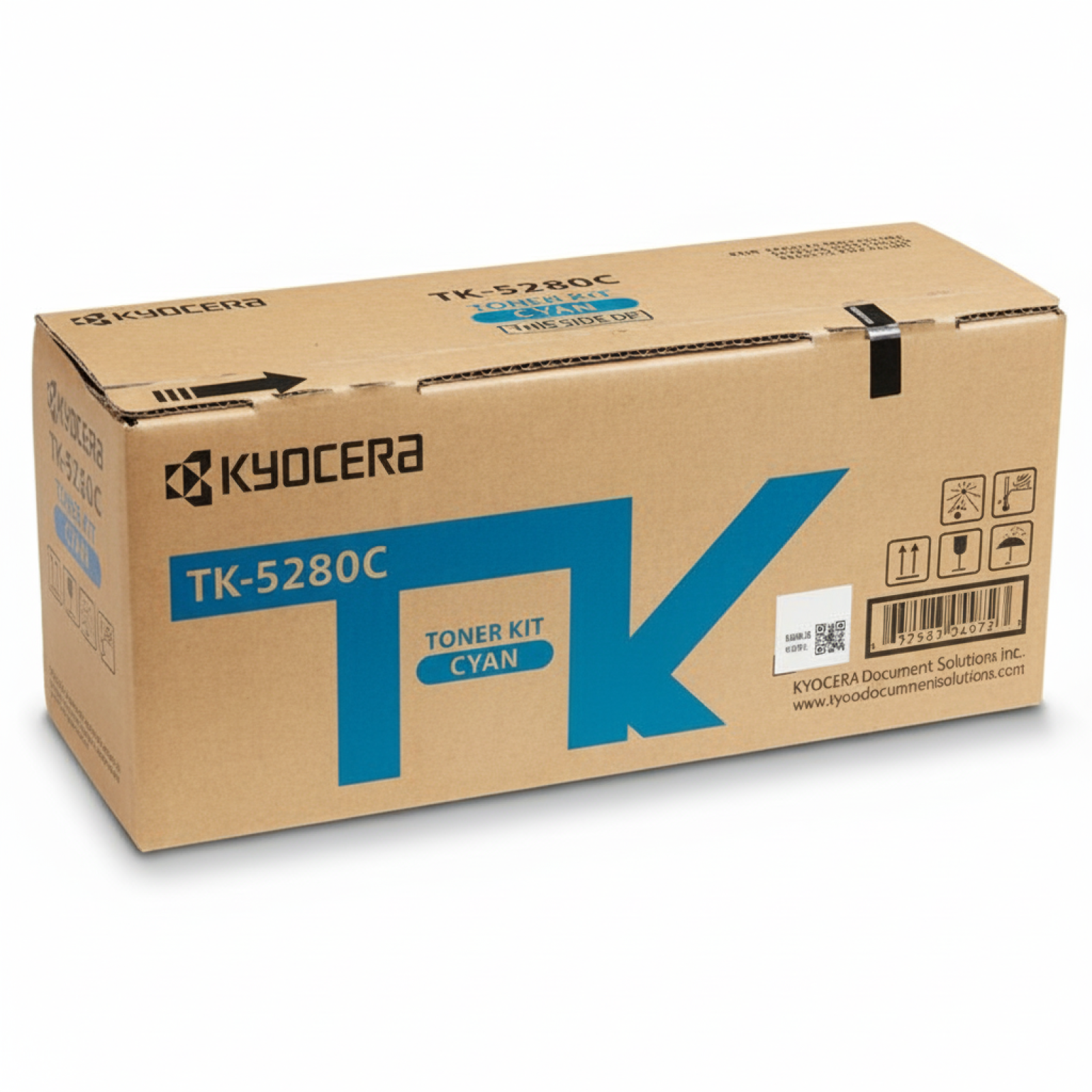 Original OEM Toner Kyocera TK-5280C (1T02TWCNL0) (Cyan)