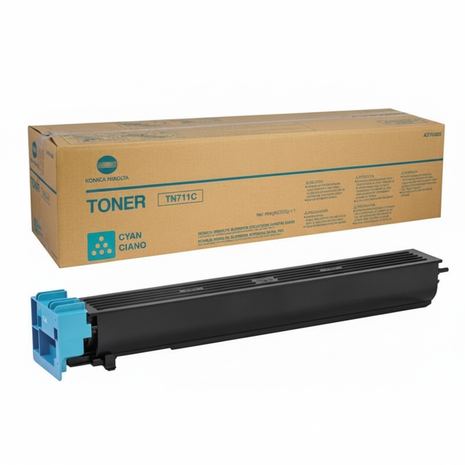 Original OEM Toner KM TN-711C (A3VU450) (Cyan)