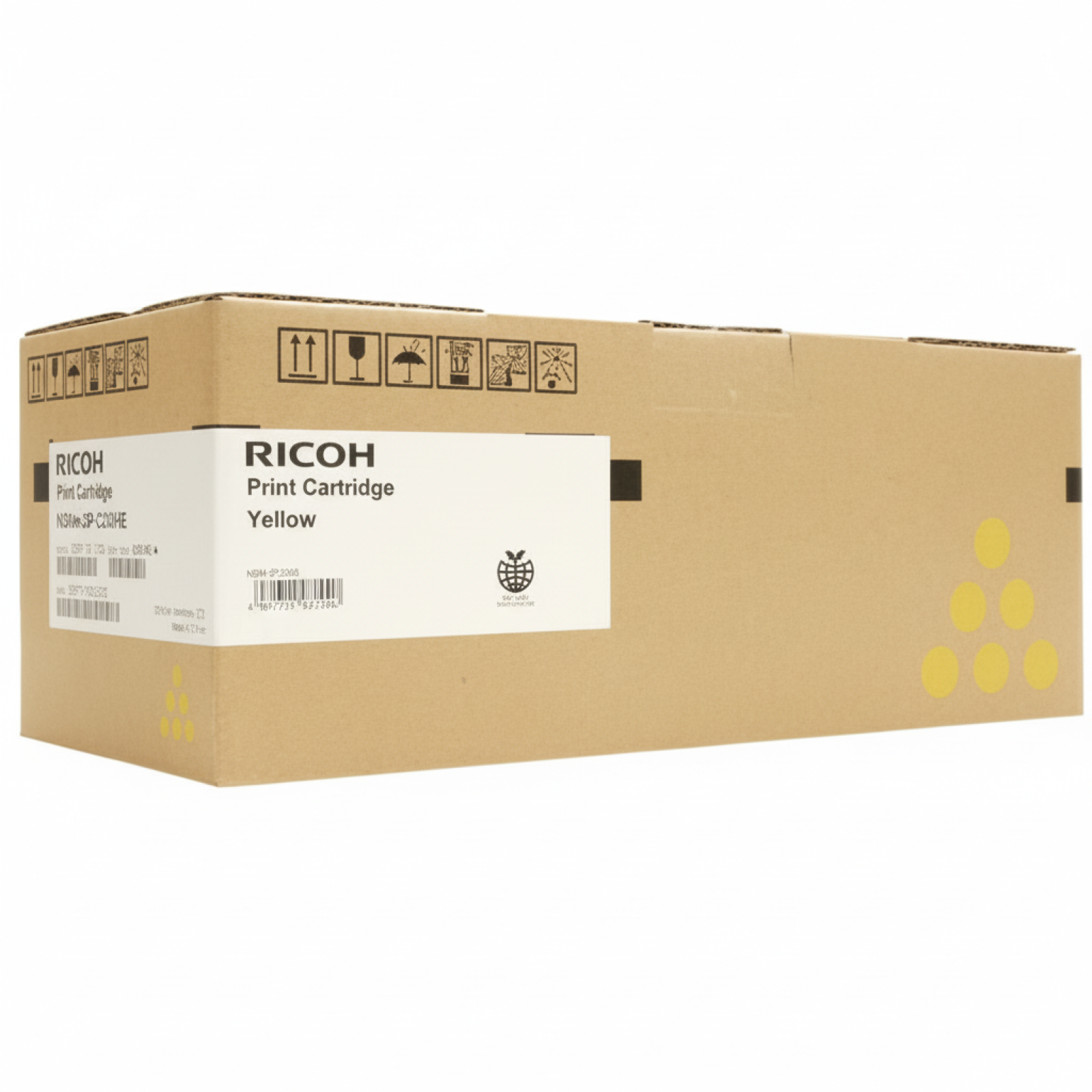 Original OEM Toner Ricoh C332E (407386) (Yellow)