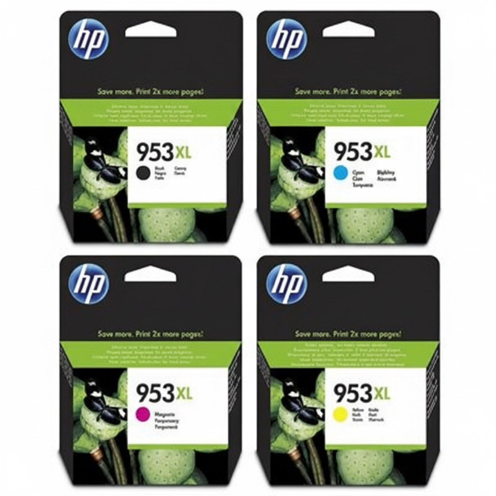 Original OEM Ink Cartridges HP 953 XL CMYK (3HZ52AE) (multi pack)