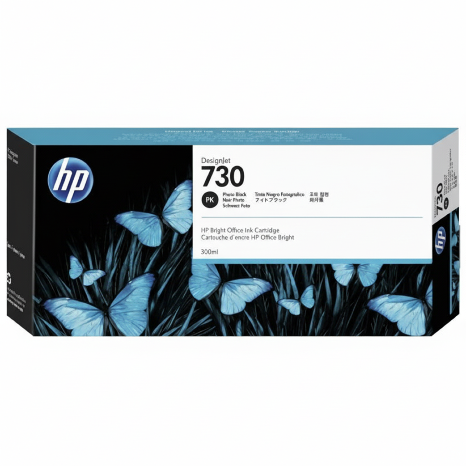 Original OEM Ink Cartridge HP 730 (P2V73A) (Black Photo)