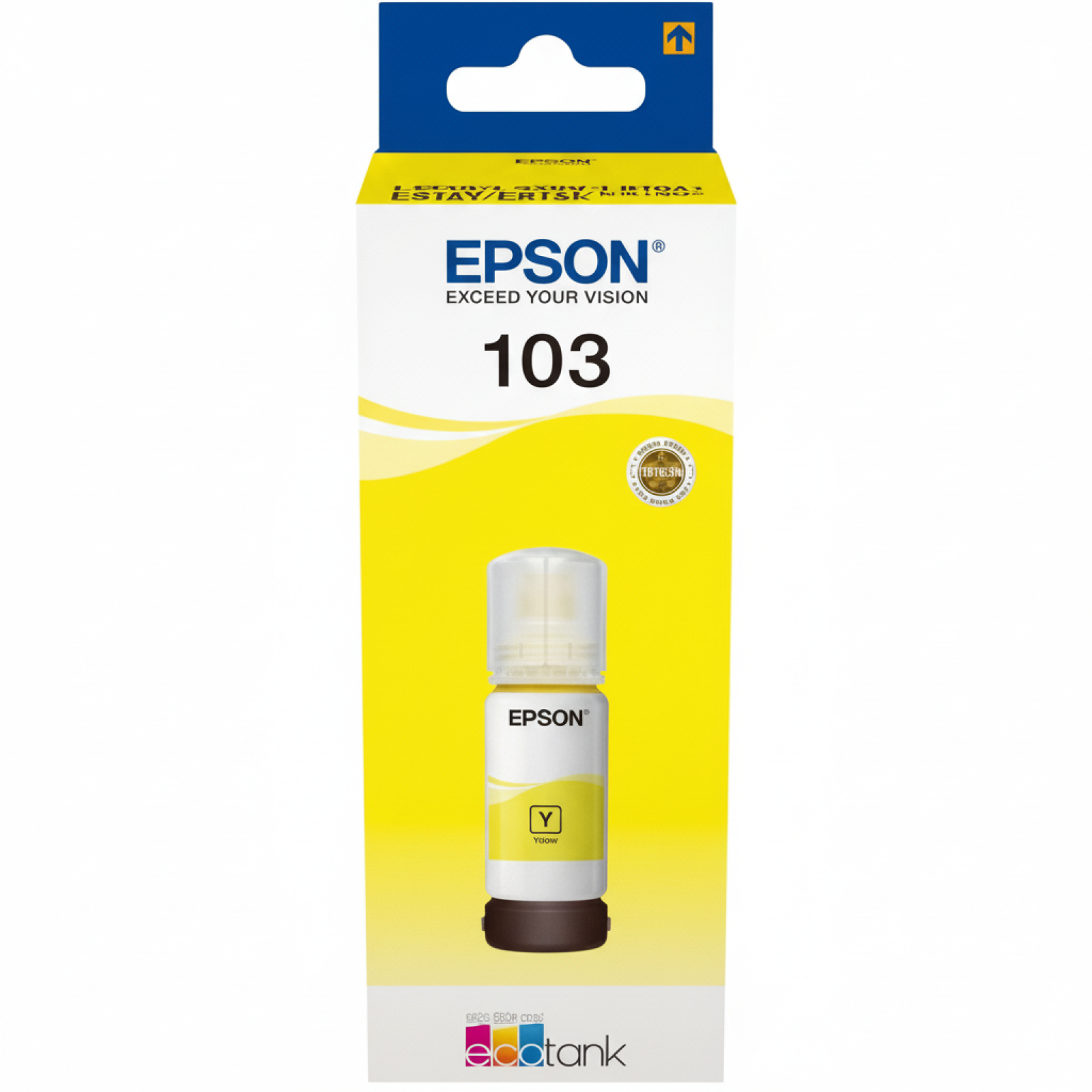 Original OEM Ink Cartridge Epson 103 (C13T00S44A) (Yellow)