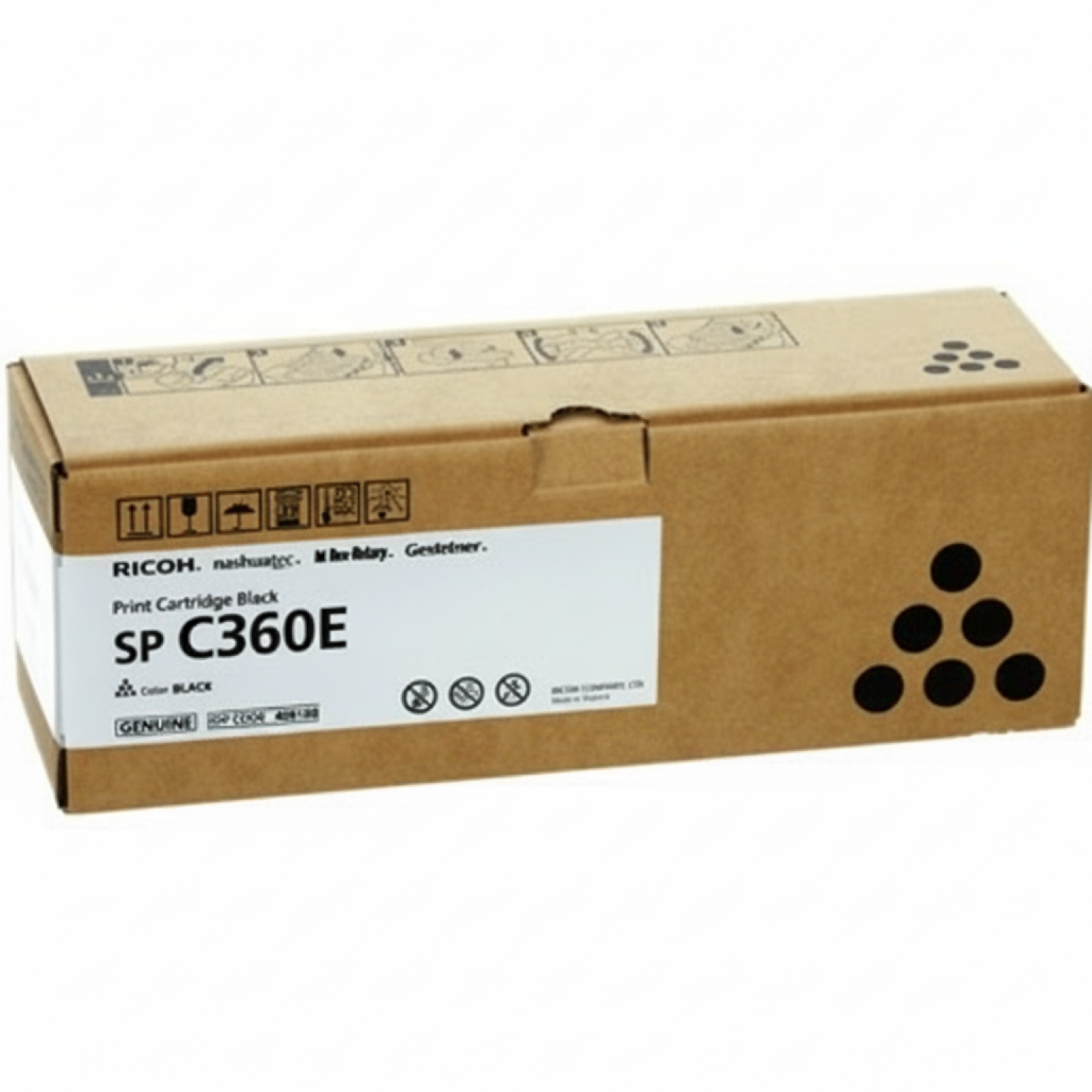Original OEM Toner Ricoh C360E (408188) (Black)