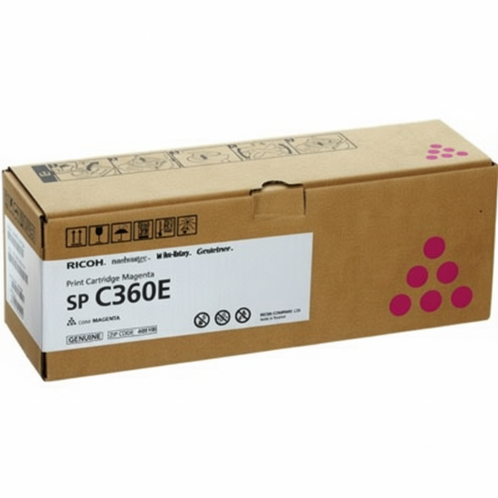 Original OEM Toner Ricoh C360E (408190) (Magenta)