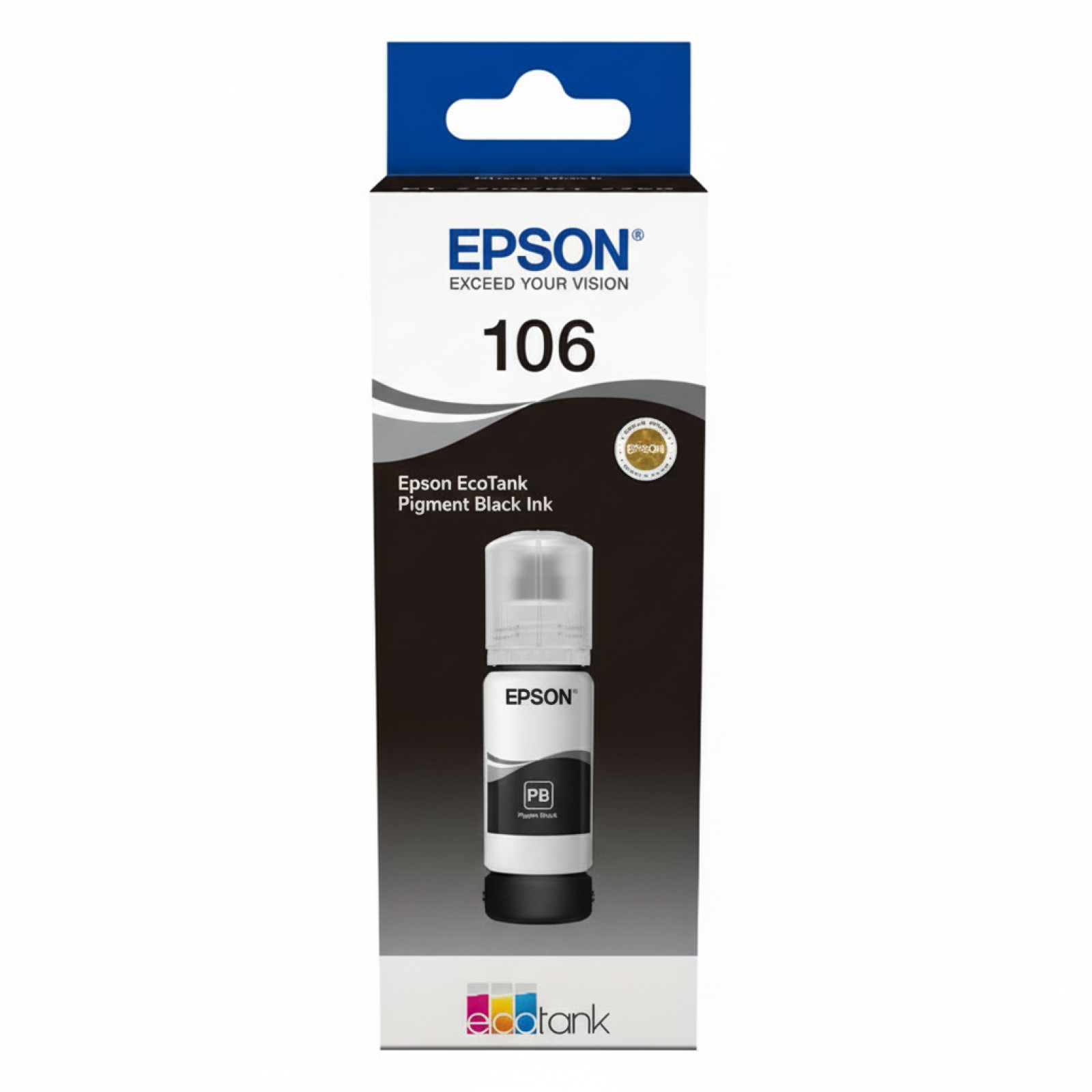 Original OEM Ink Cartridge Epson 106 (C13T00R140) (Black Photo)