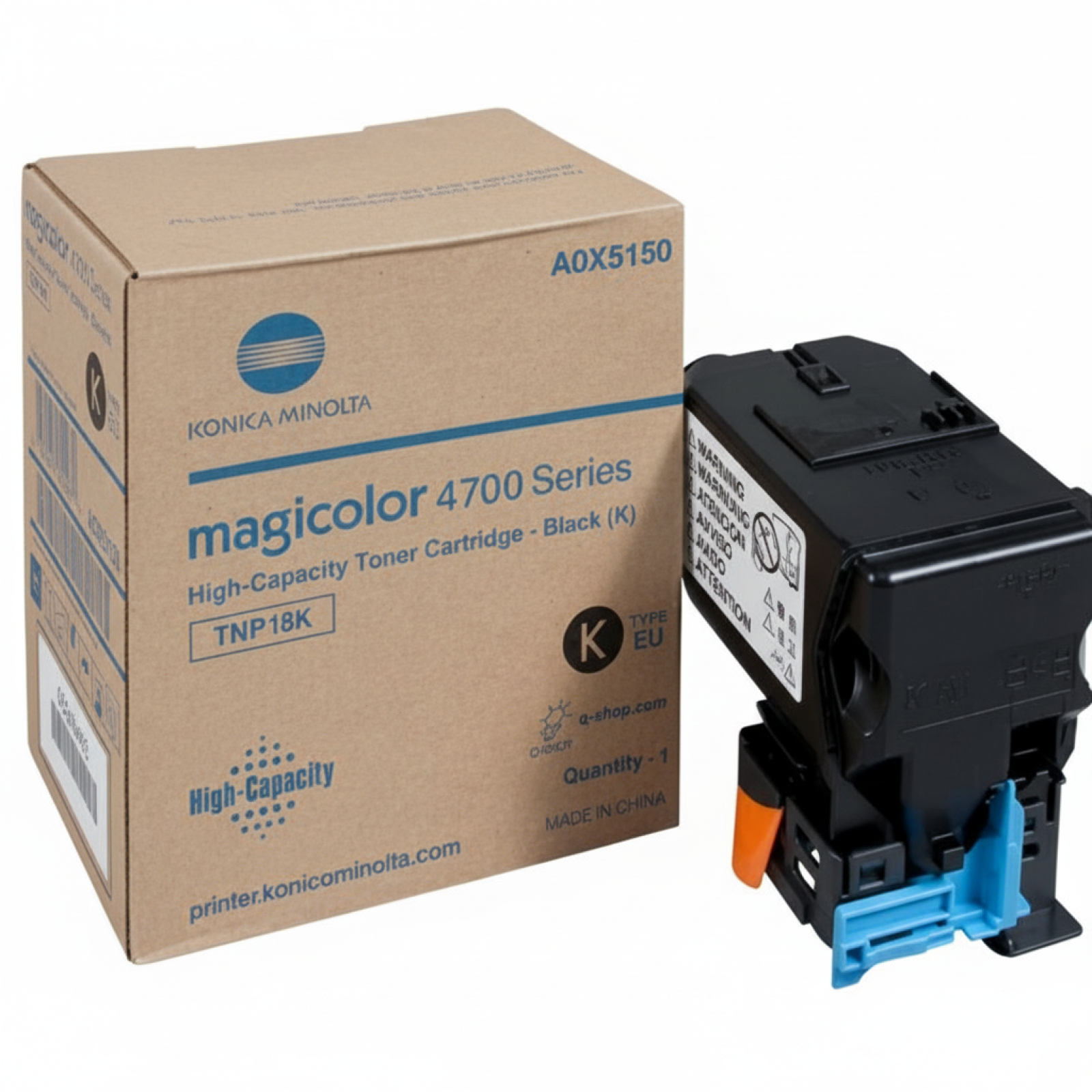 Original OEM Toner KM TNP-18K (A0X5150) (Black)