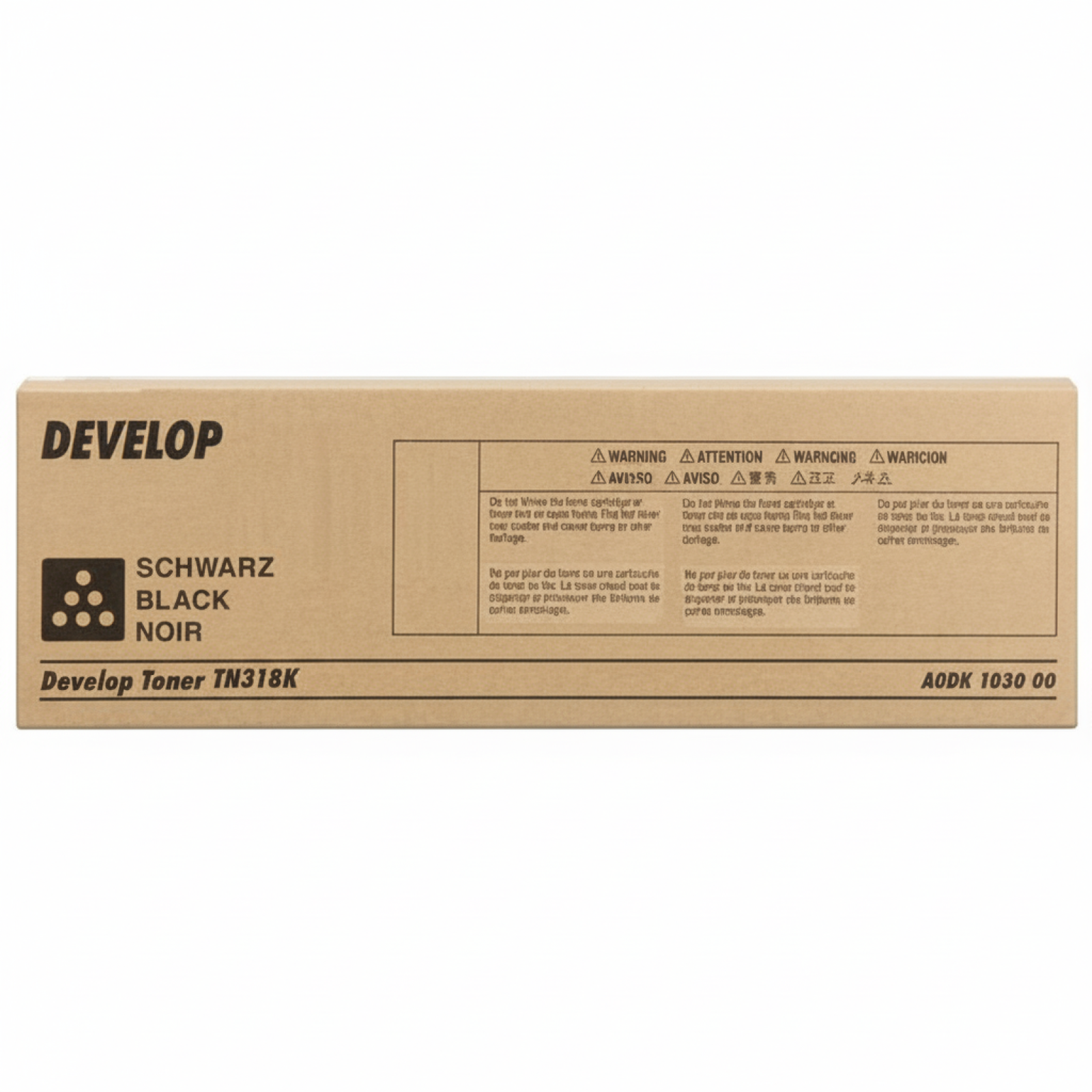 Original OEM Toner Develop TN-318K (A0DK1D3) (Black)