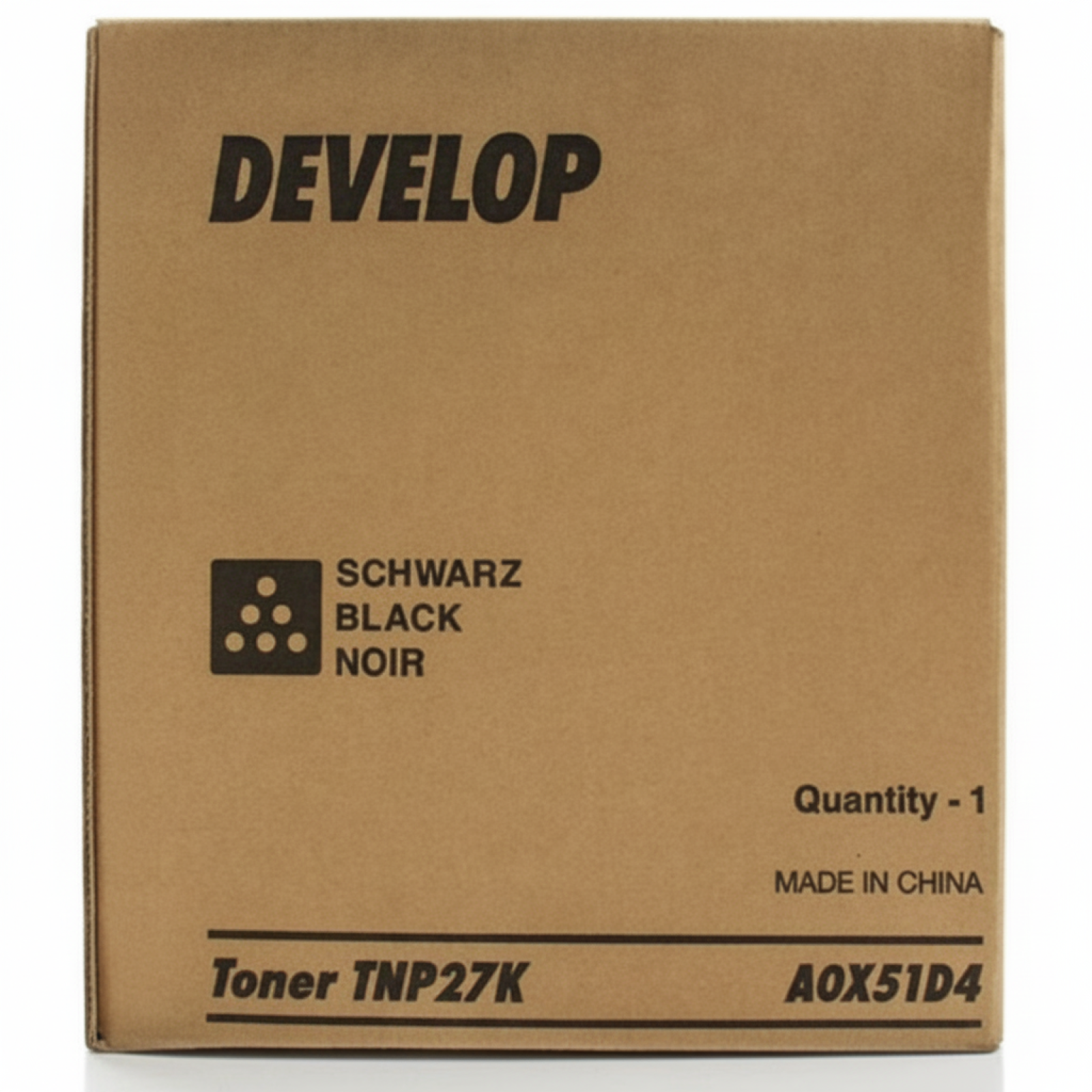 Original OEM Toner Develop TNP-27K (A0X51D4) (Black)