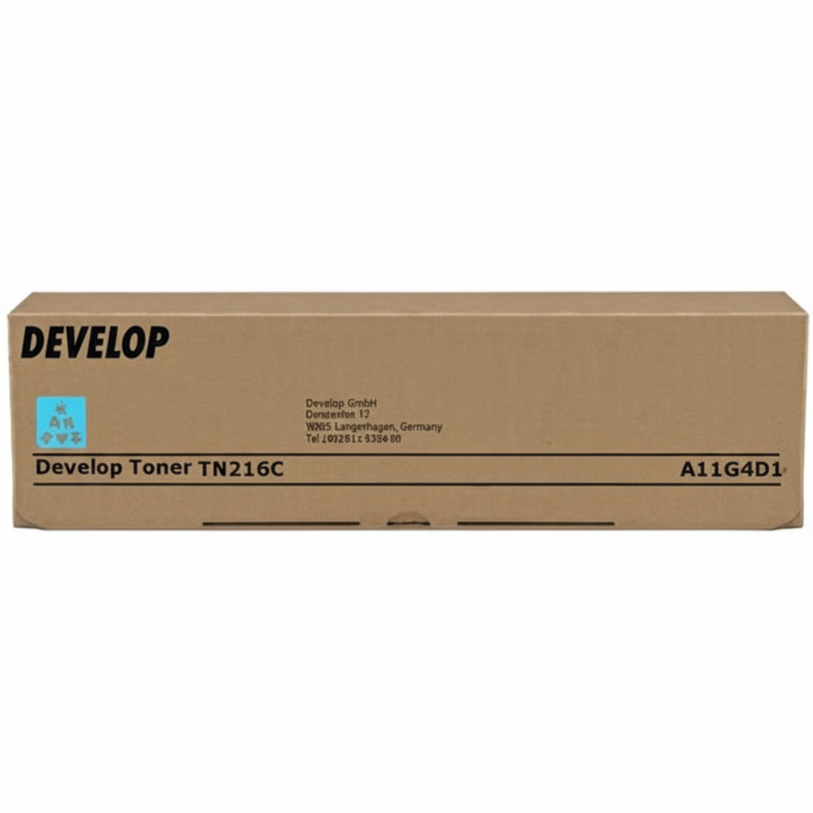 Original OEM Toner Develop TN-216C (A11G4D1) (Cyan)