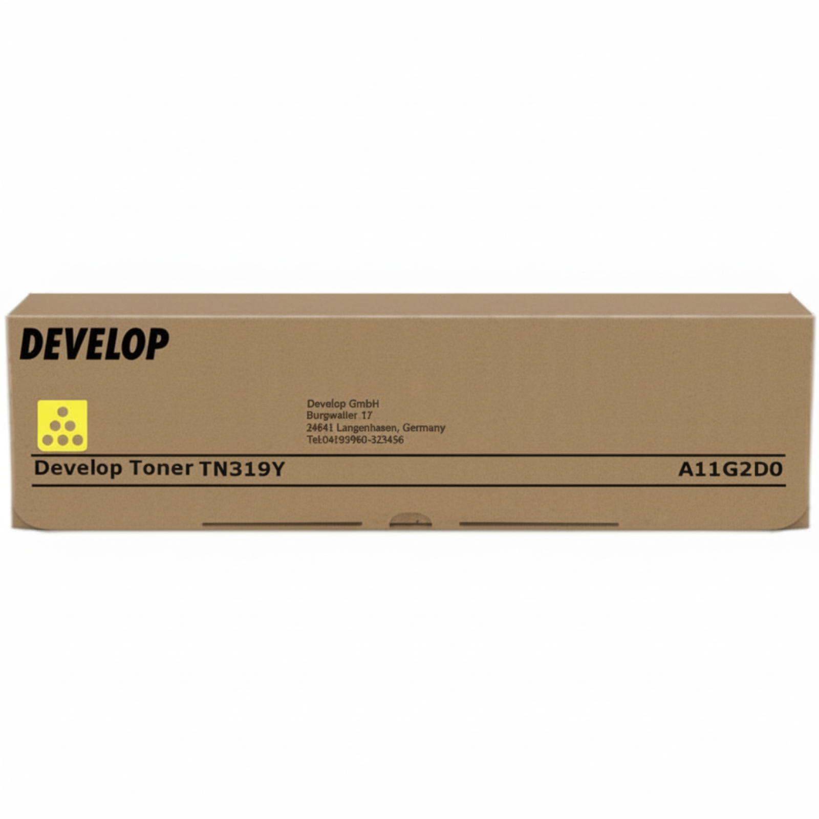 Original OEM Toner Develop TN-319Y (A11G2D0) (Yellow)