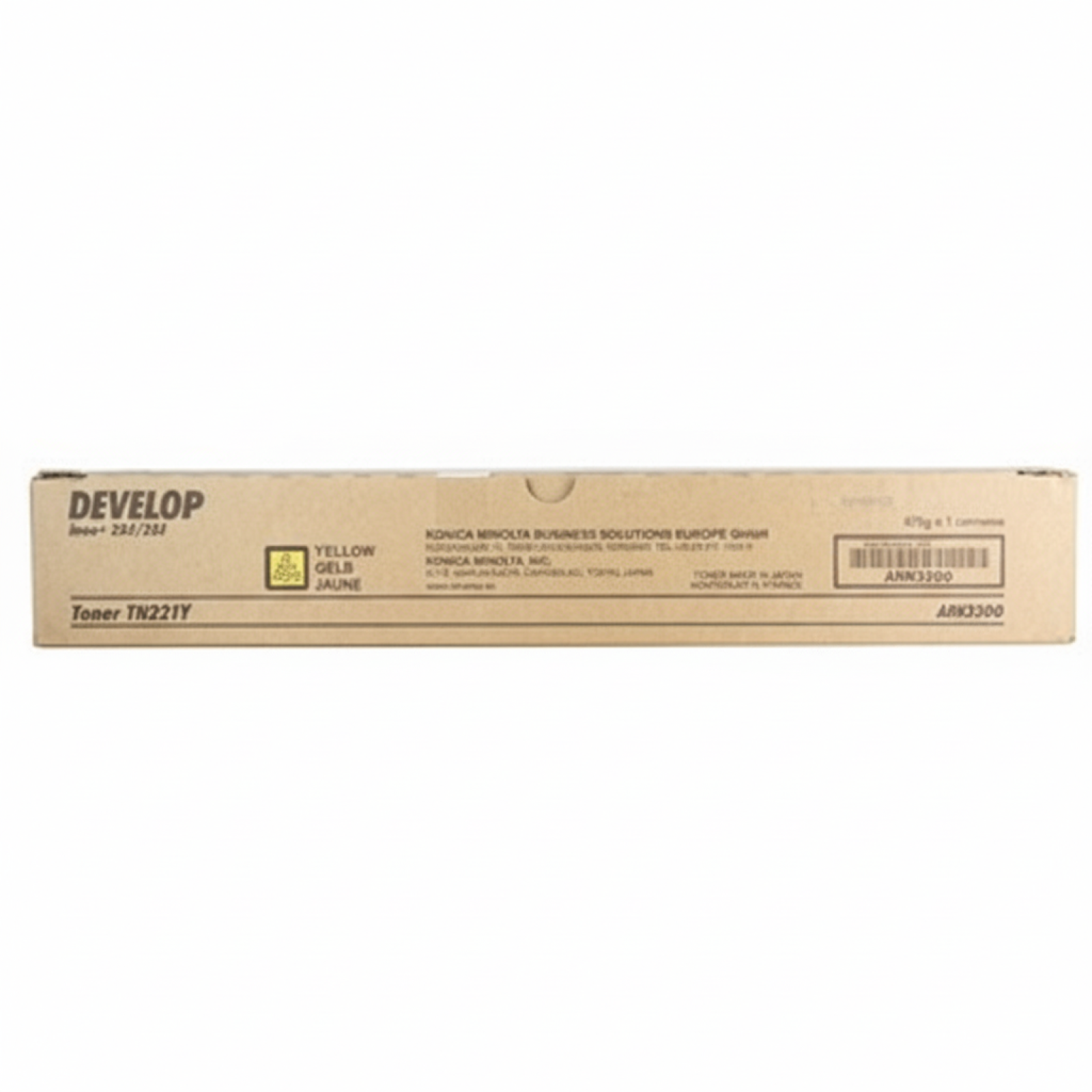 Original OEM Toner Develop TN-221Y (A8K32D0) (Yellow)