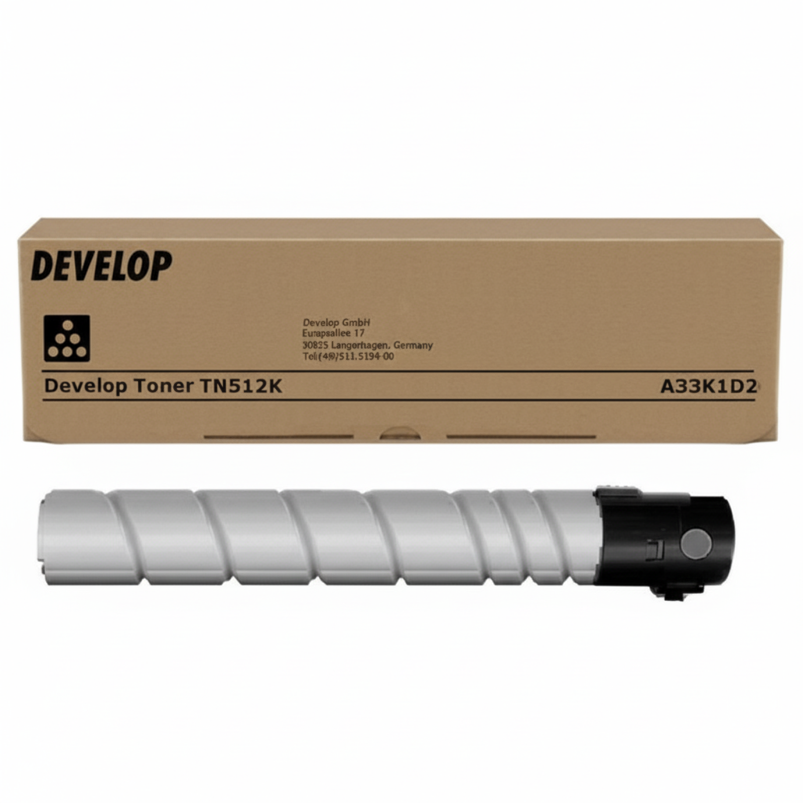 Original OEM Toner Develop TN-512K (A33K1D2) (Black)