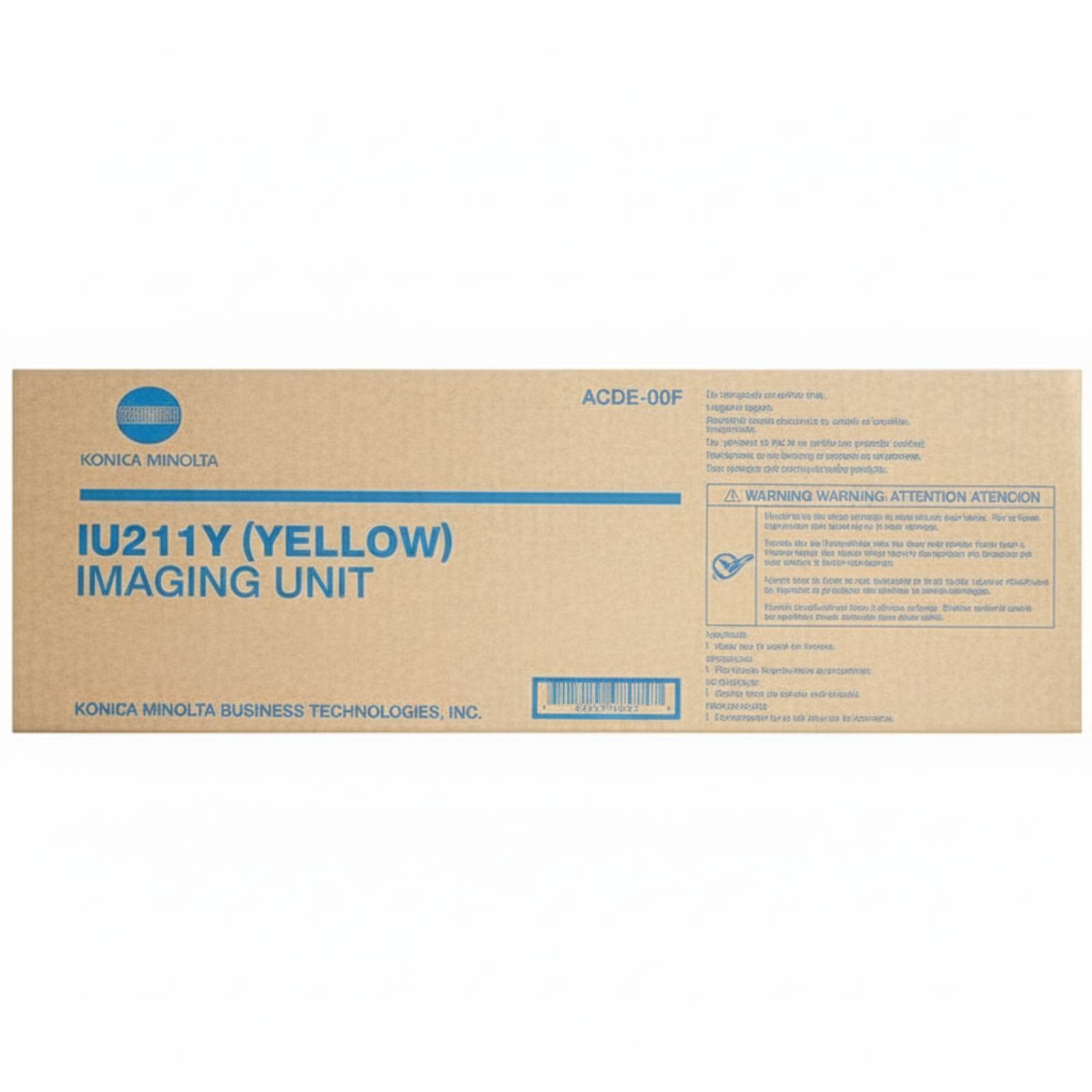 Original OEM Drum Unit KM IU-211Y (A0DE06F) (Yellow)