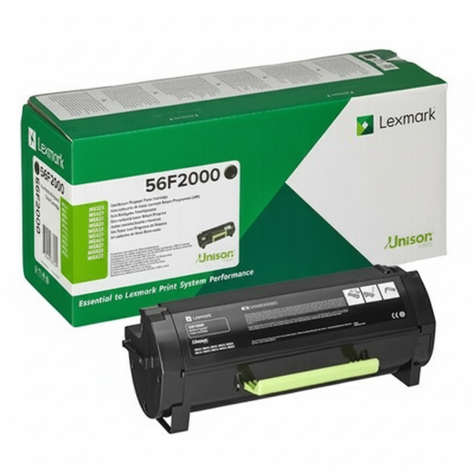 Original OEM Toner Lexmark 56F2000 (56F2000) (Black)