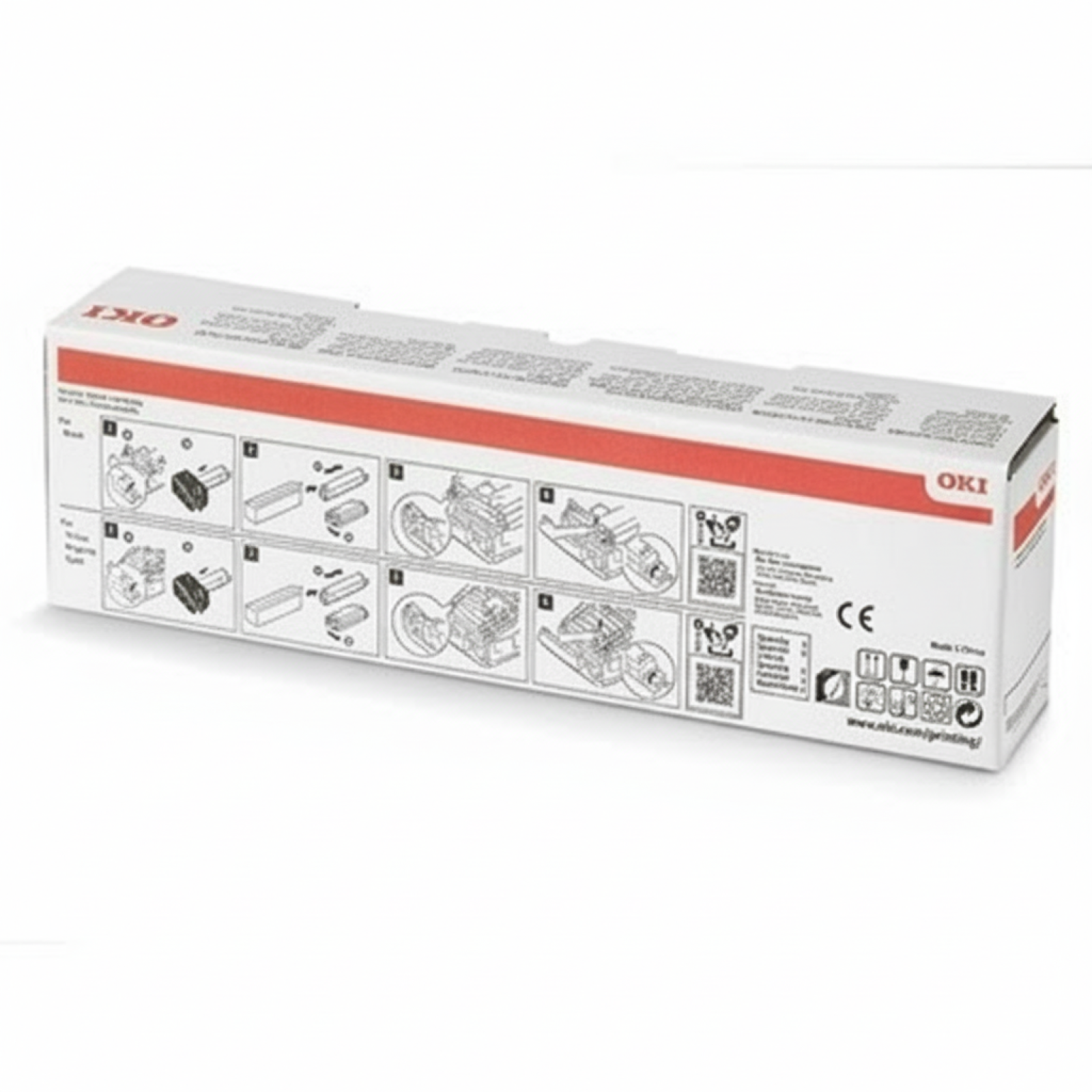 Original OEM Toner Oki C824 834 (47095702) (Magenta)